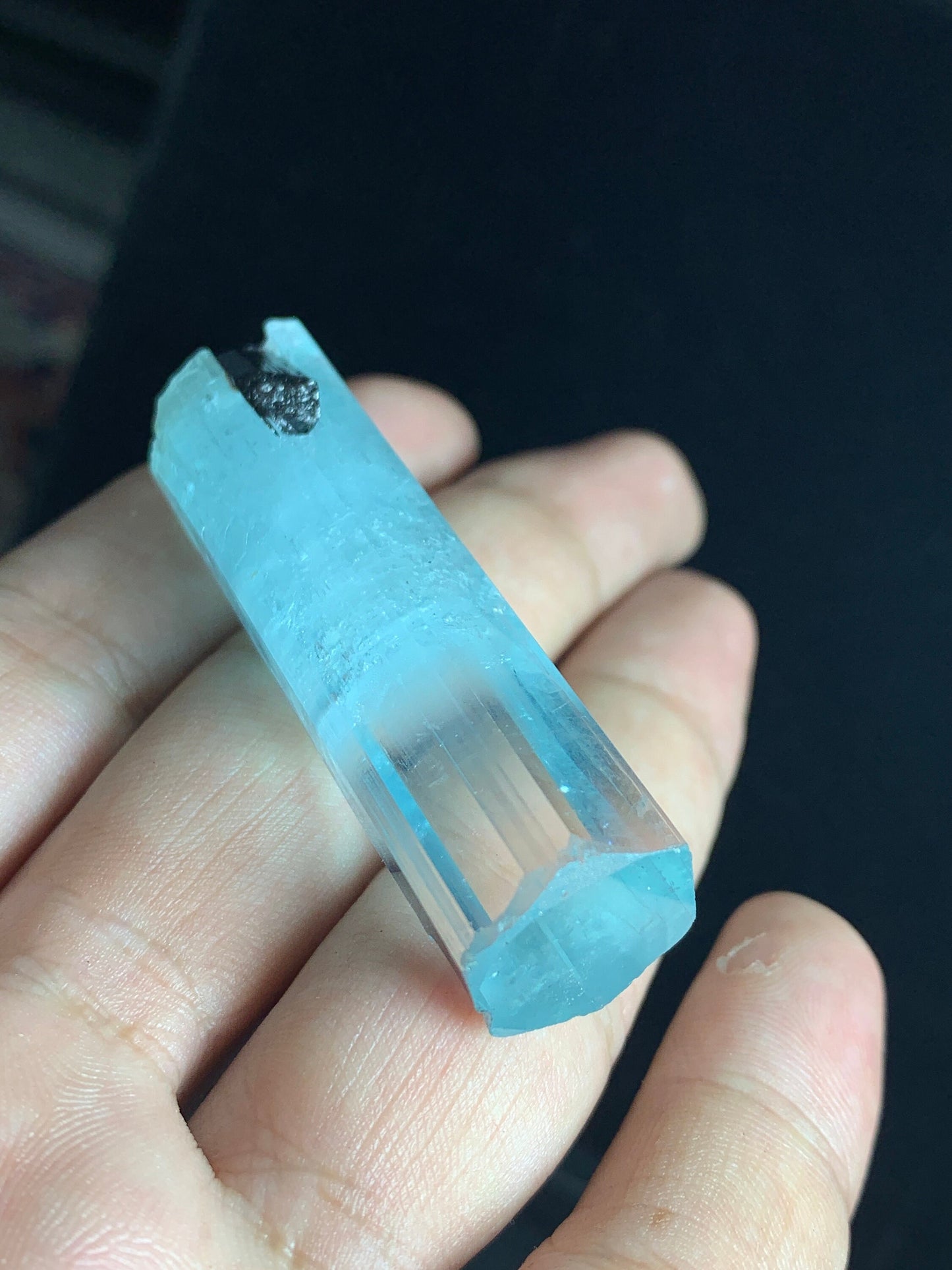 Aquamarine crystal 148.50 Carat