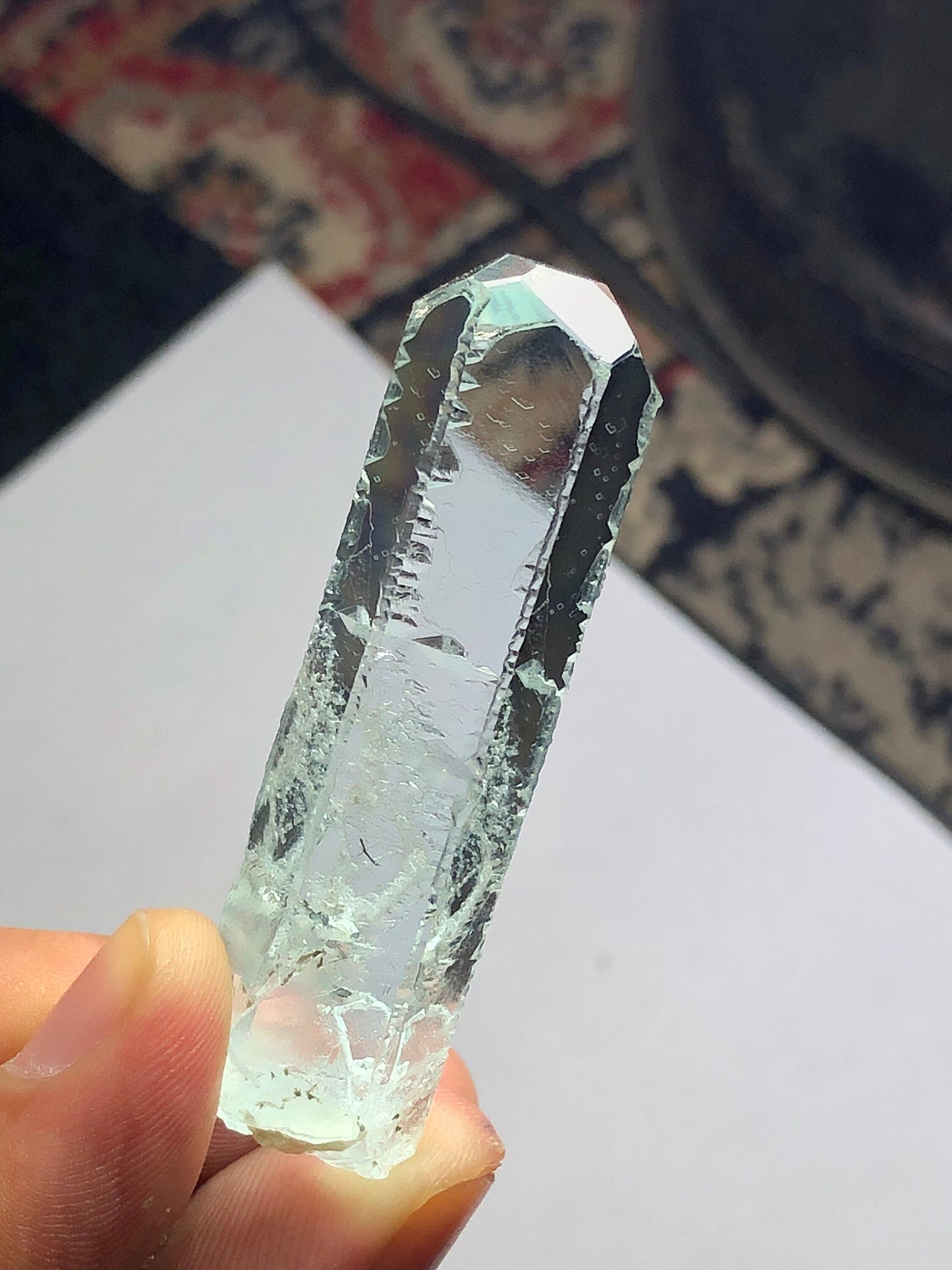 Natural facet grade Aquamarine crystal 103 carat