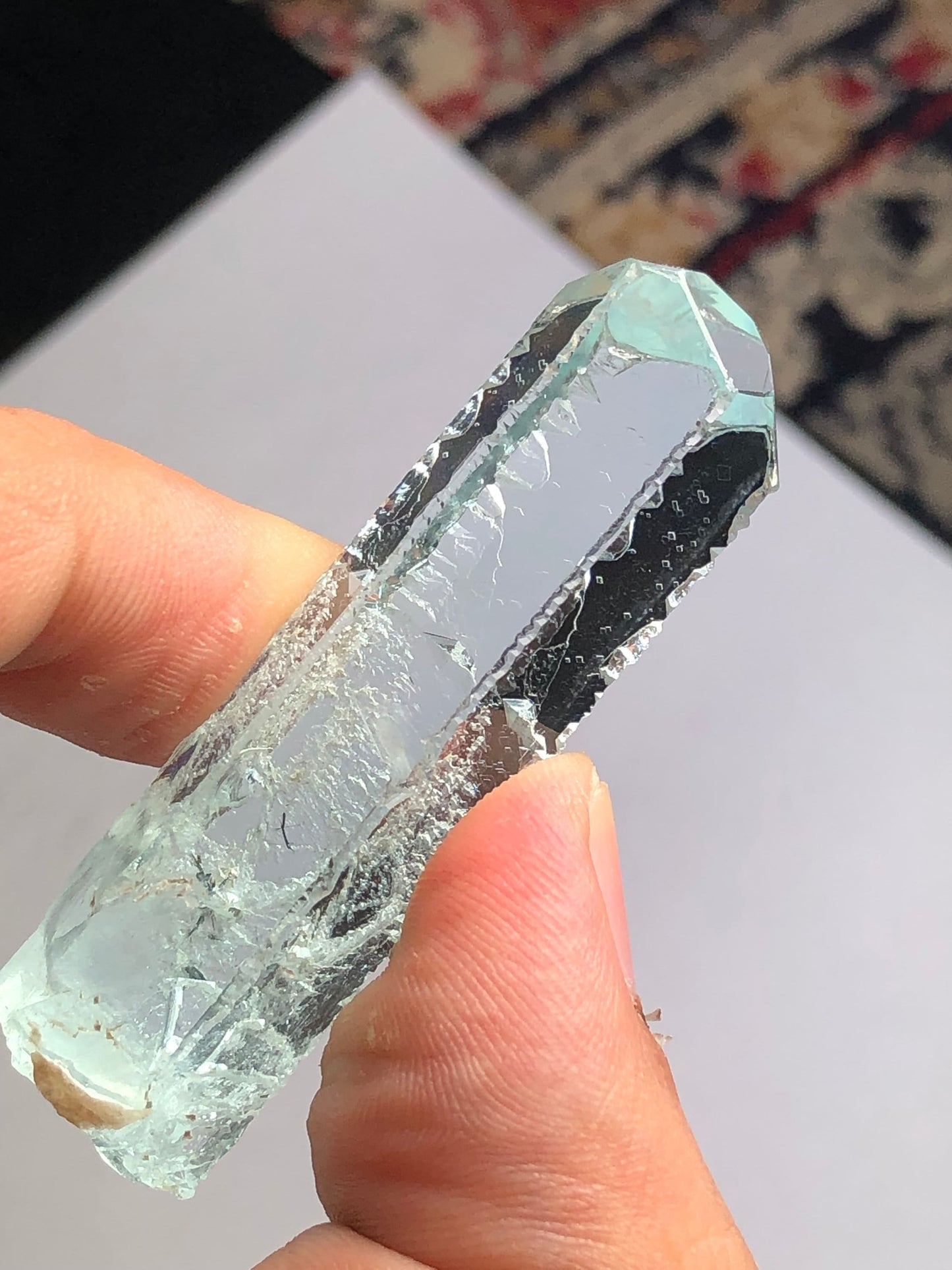 Natural facet grade Aquamarine crystal 103 carat