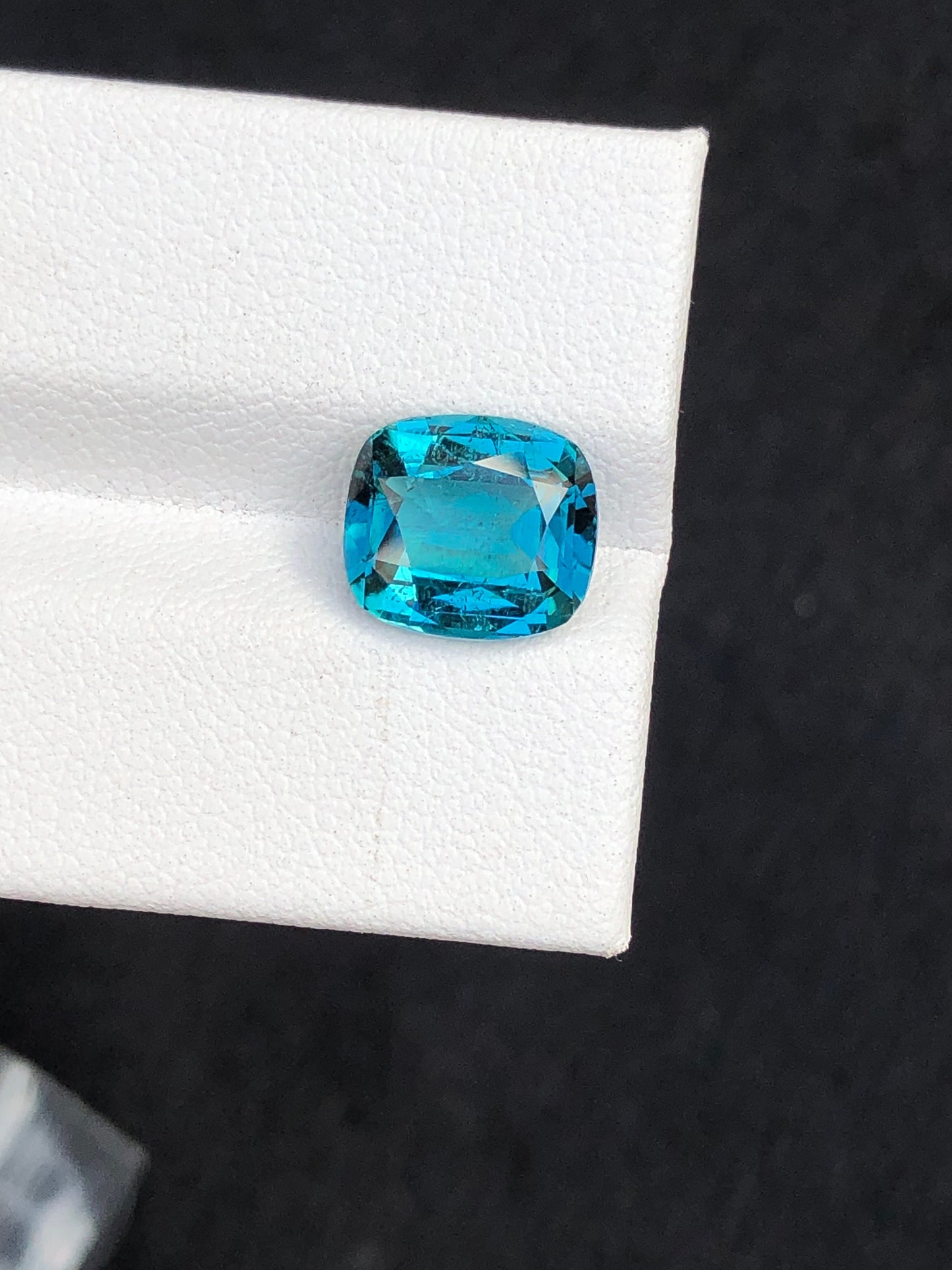 Neon blue tourmaline 3.75 carat