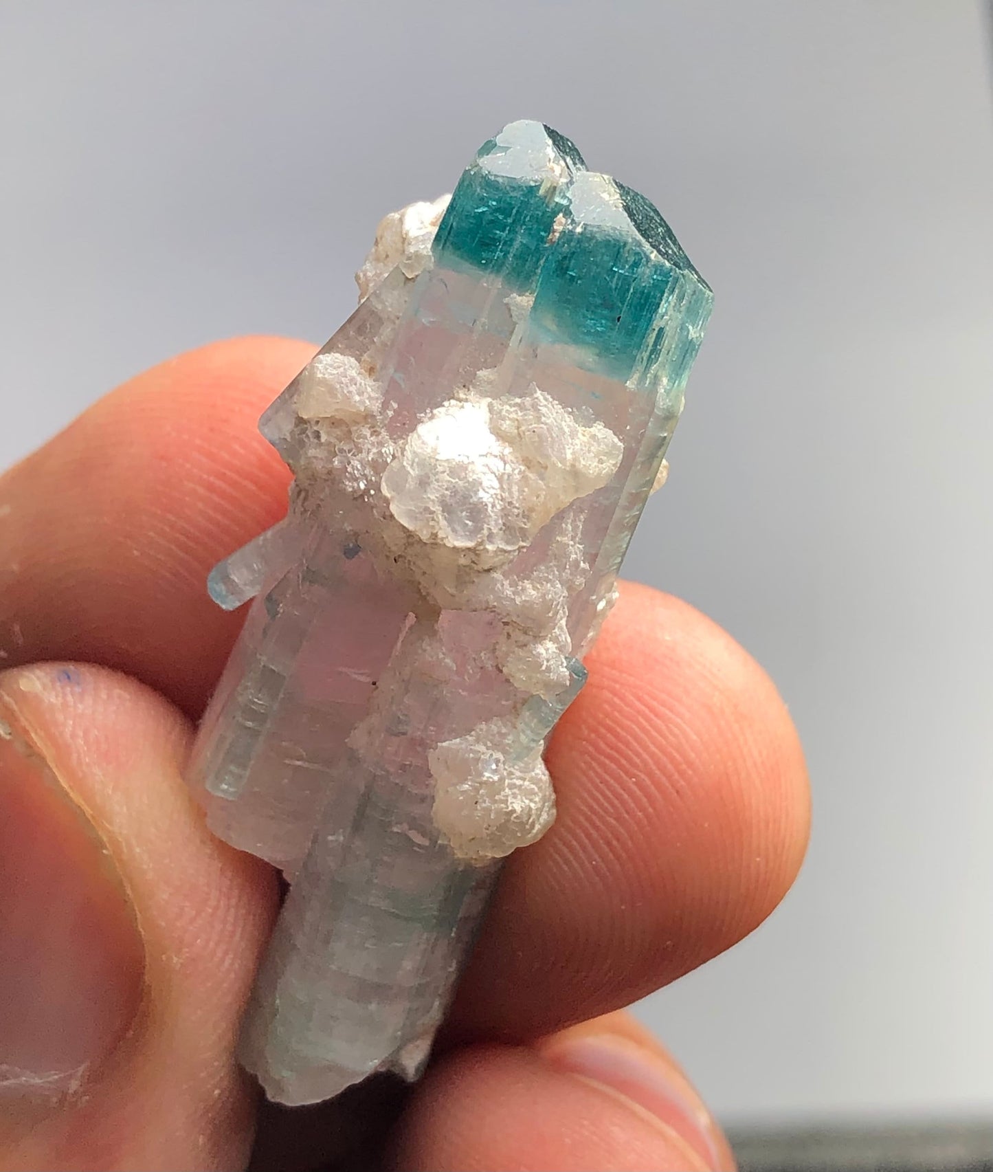 natural tourmaline crystal 39 carats