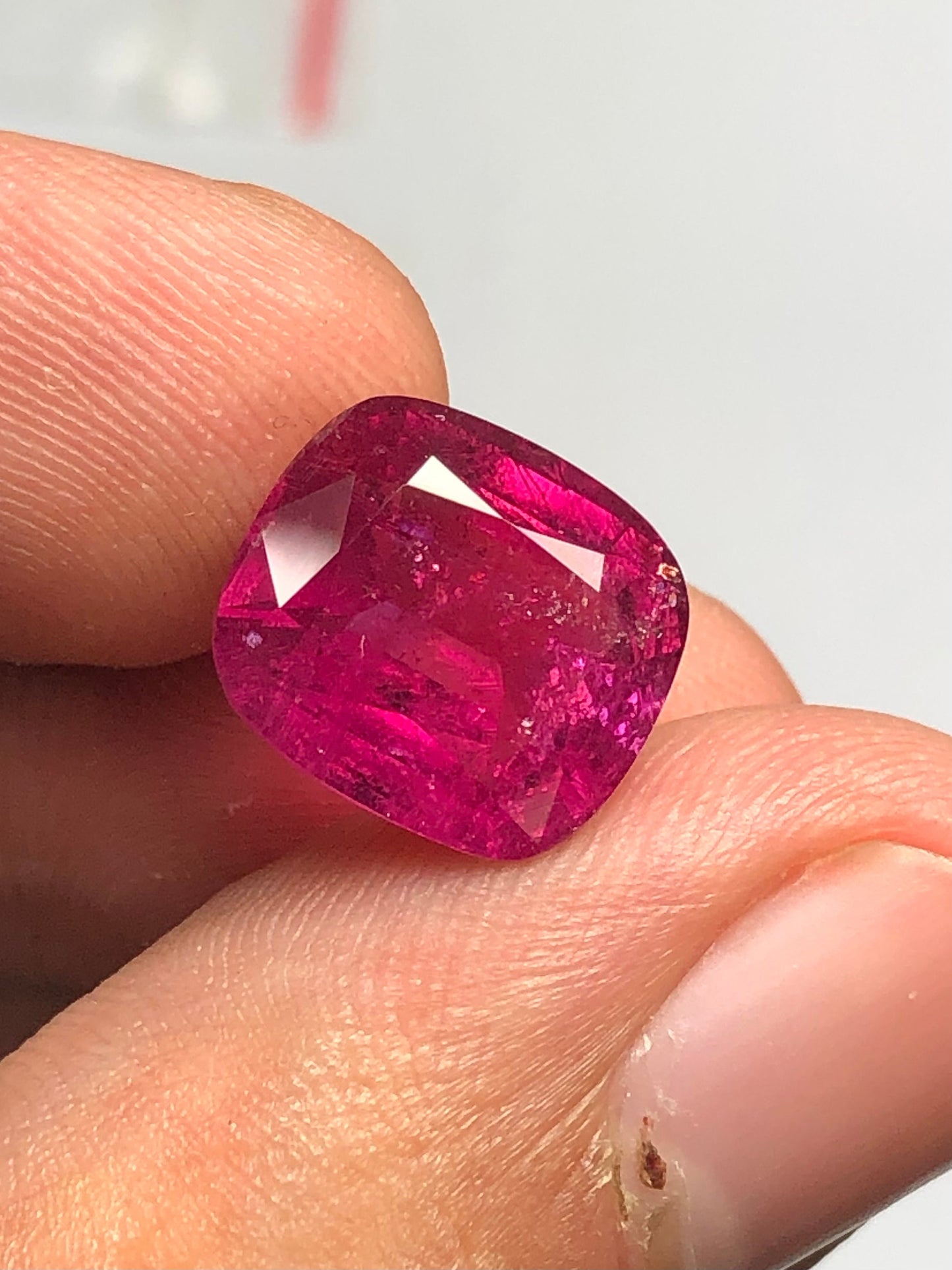 Rubilight tourmaline 6.20 carat