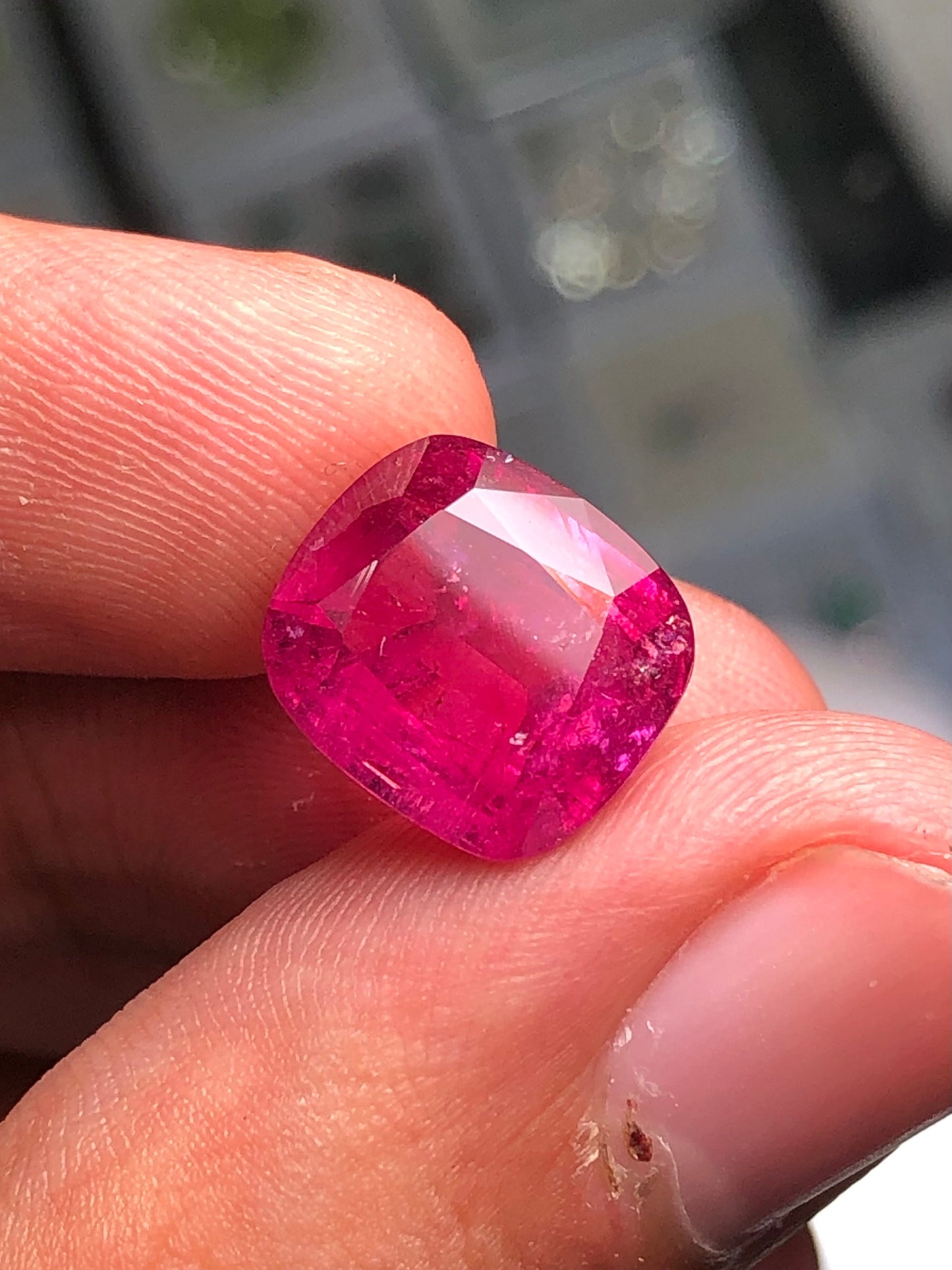 Rubilight tourmaline 6.20 carat