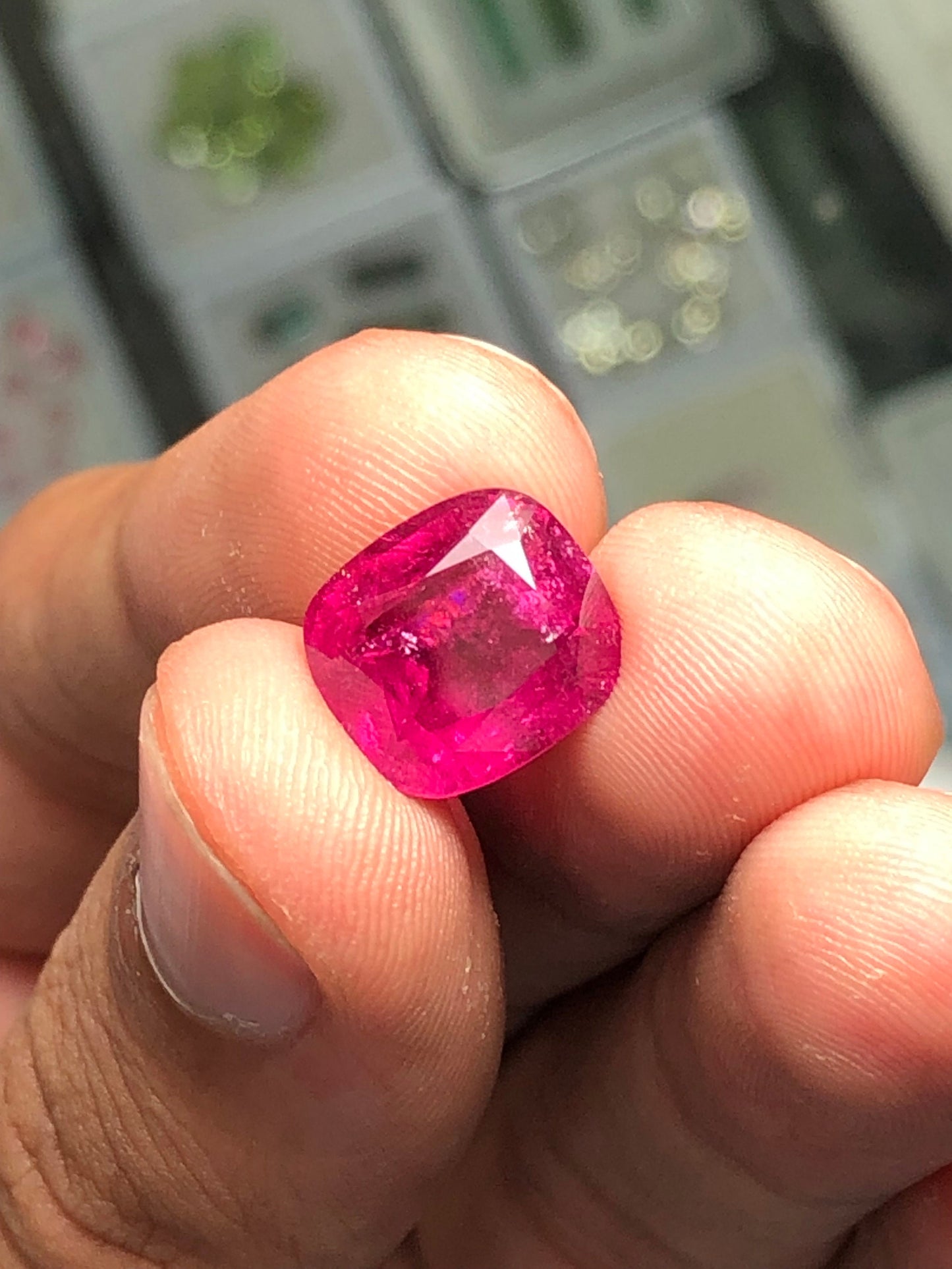 Rubilight tourmaline 6.20 carat