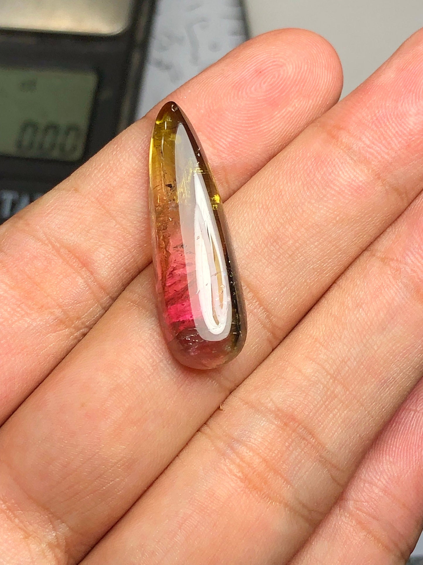 Natural Tourmaline cabochon 17.80 carat