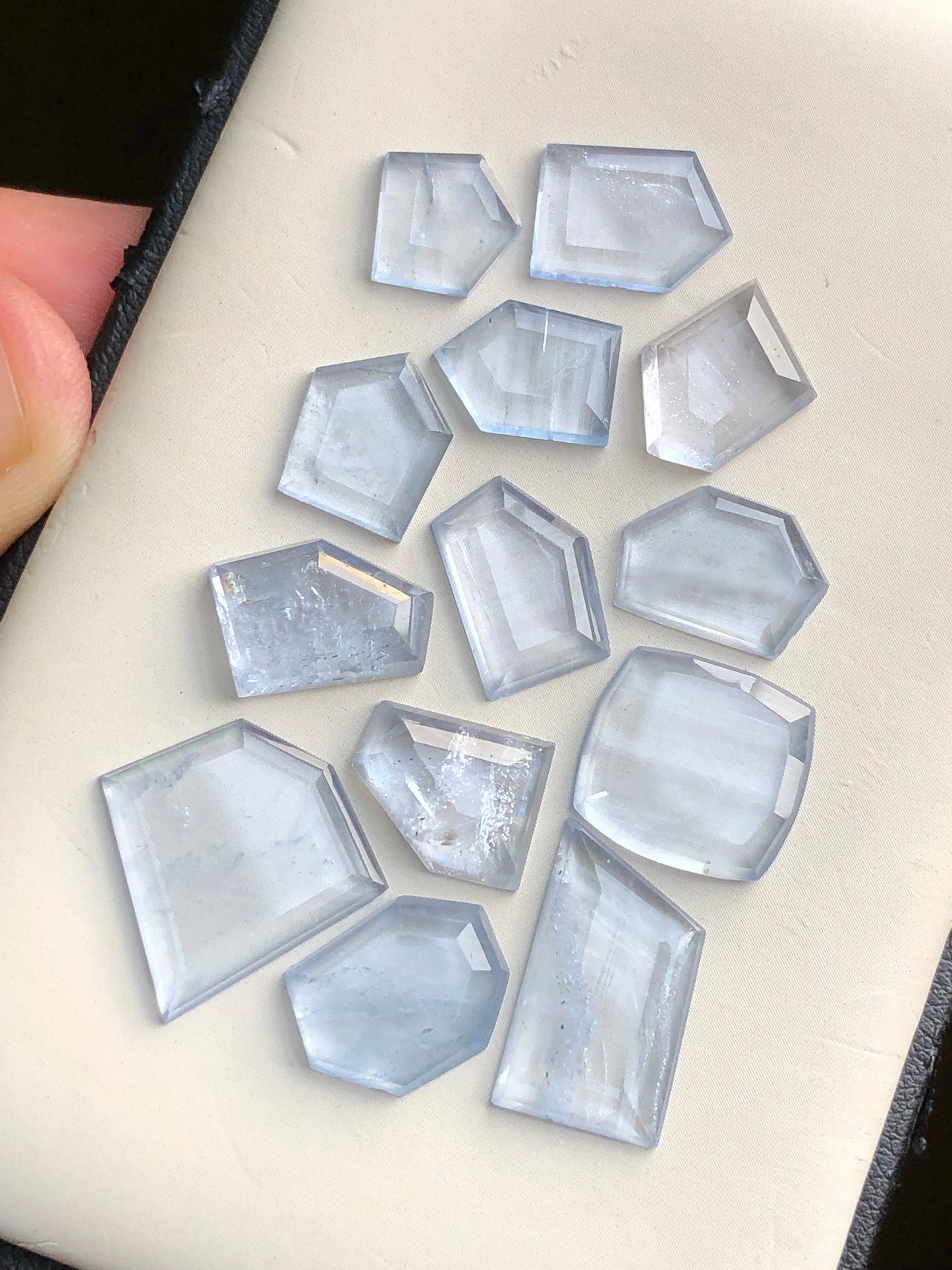 Ghoshanite rose cuts 37.20 carats