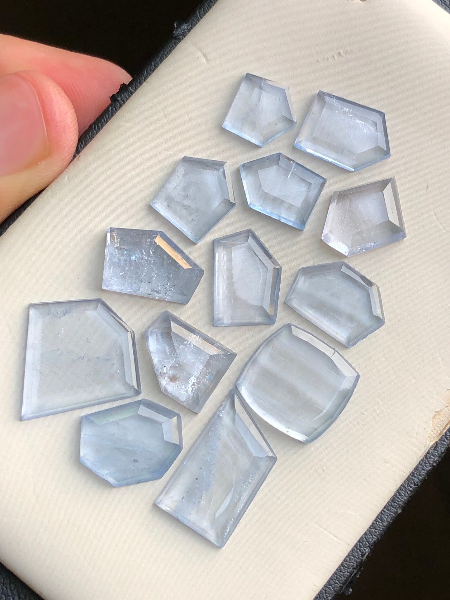 Ghoshanite rose cuts 37.20 carats