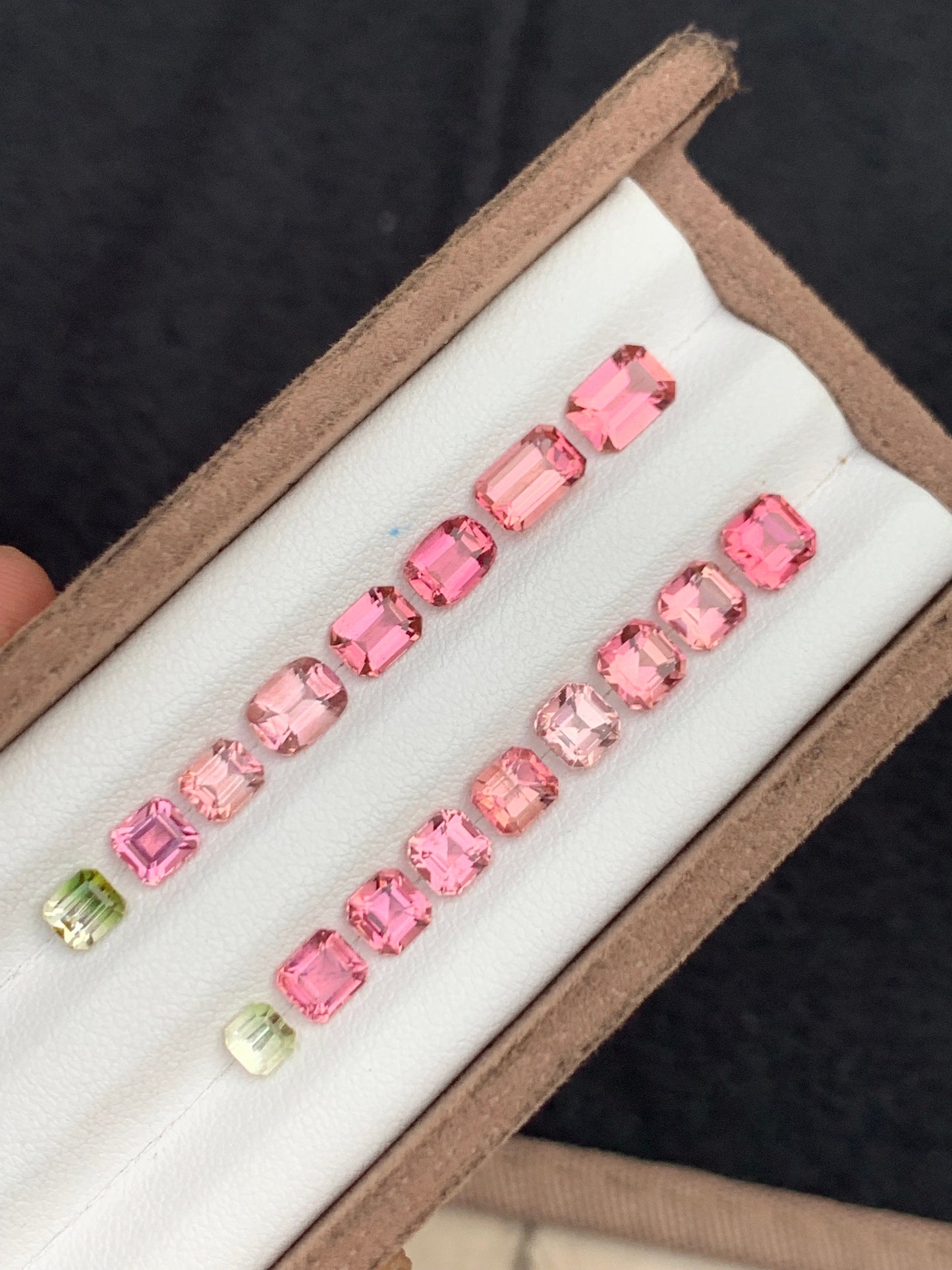 Natural pink tourmaline lot 10.60 carats