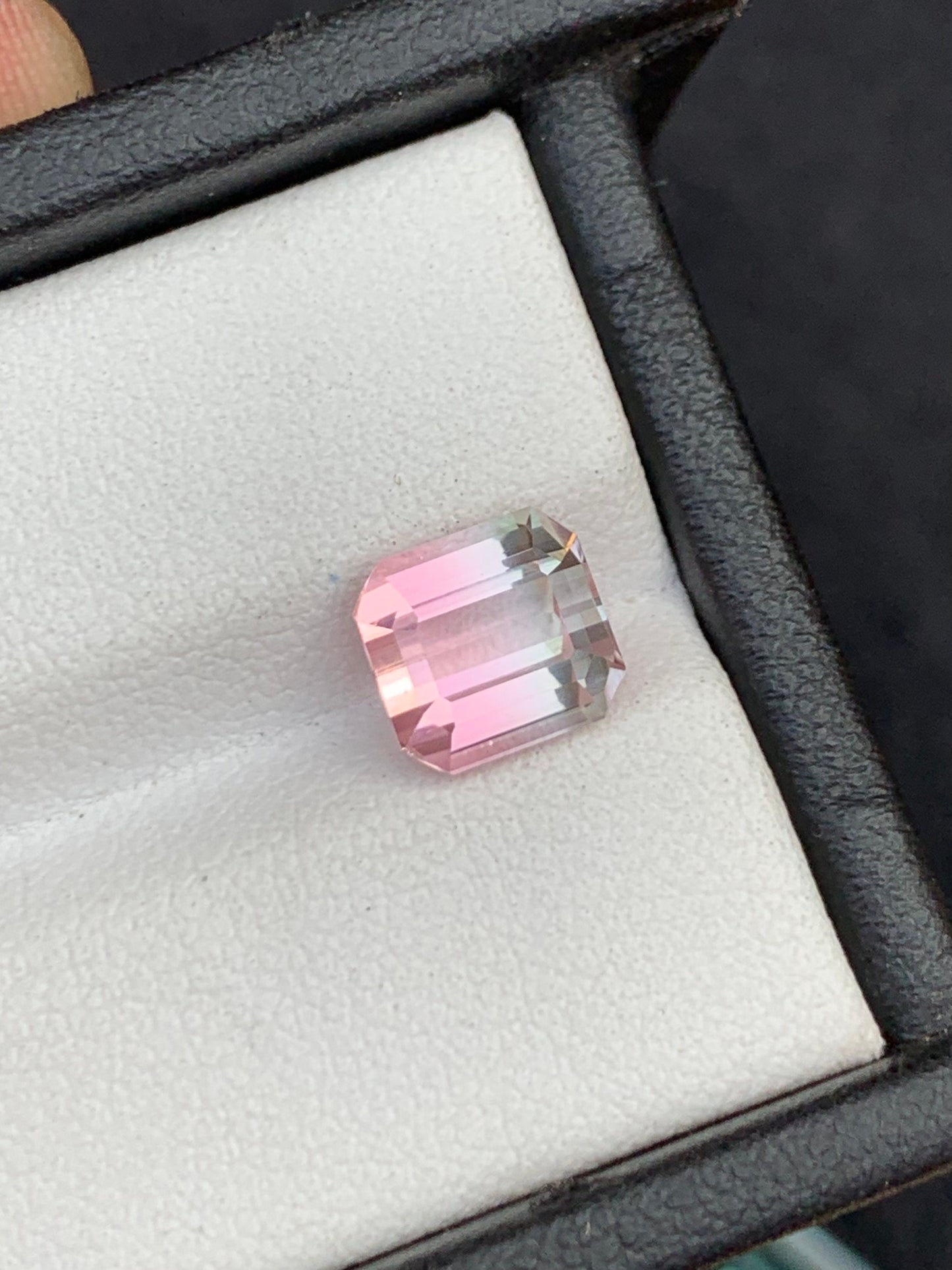 Natural Bi colour tourmaline 2.30 carat