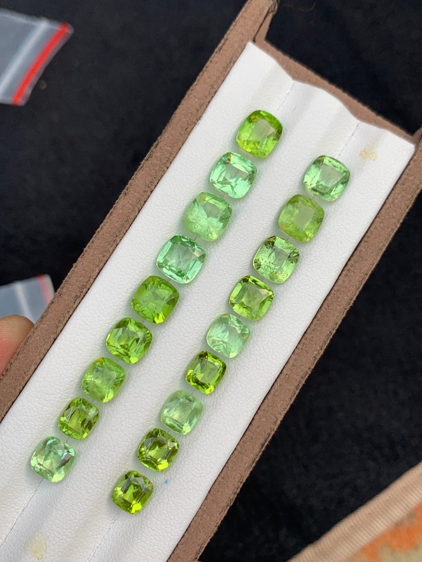 Natural peridot lot 29 carats