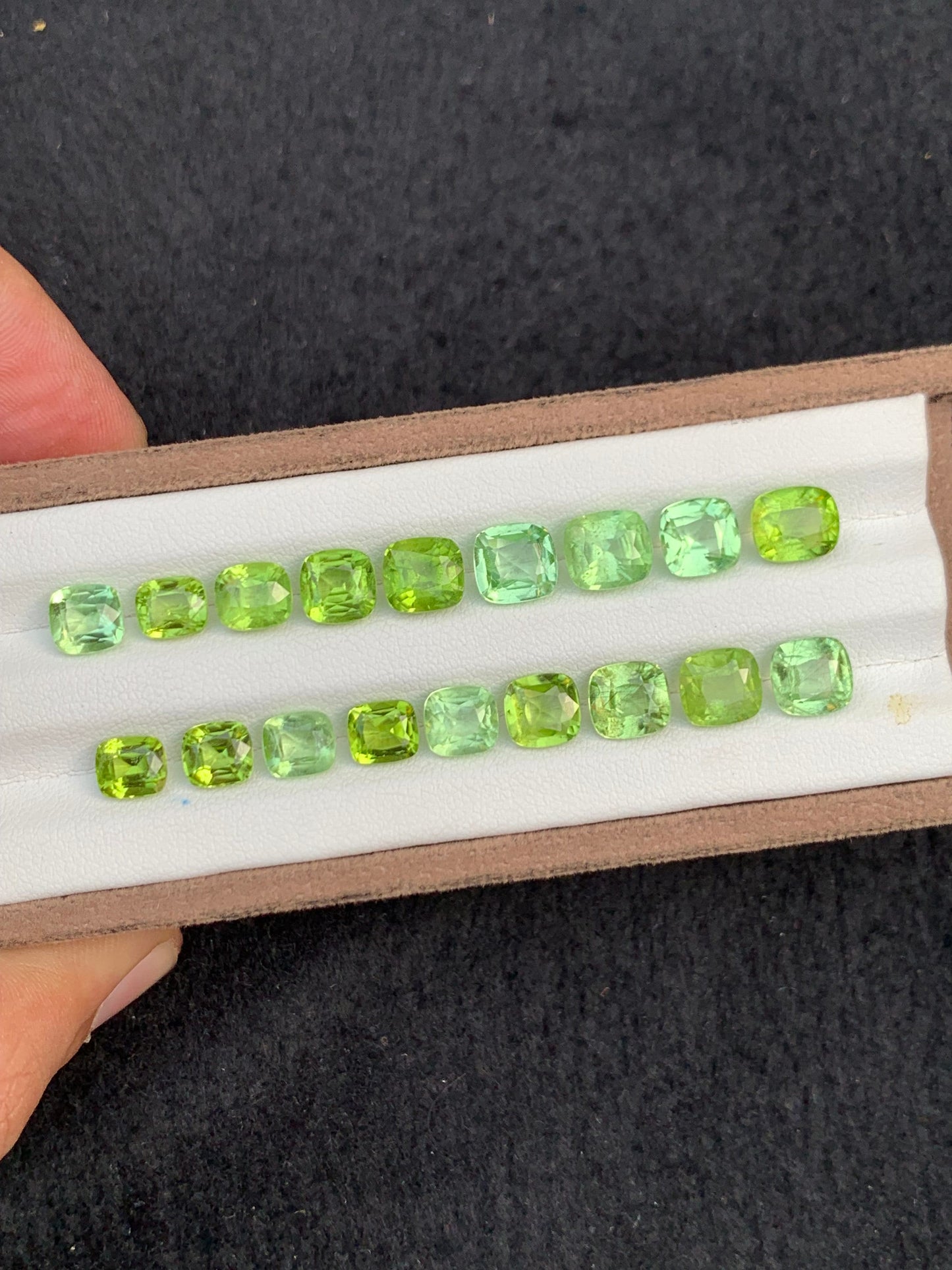 Natural peridot lot 29 carats