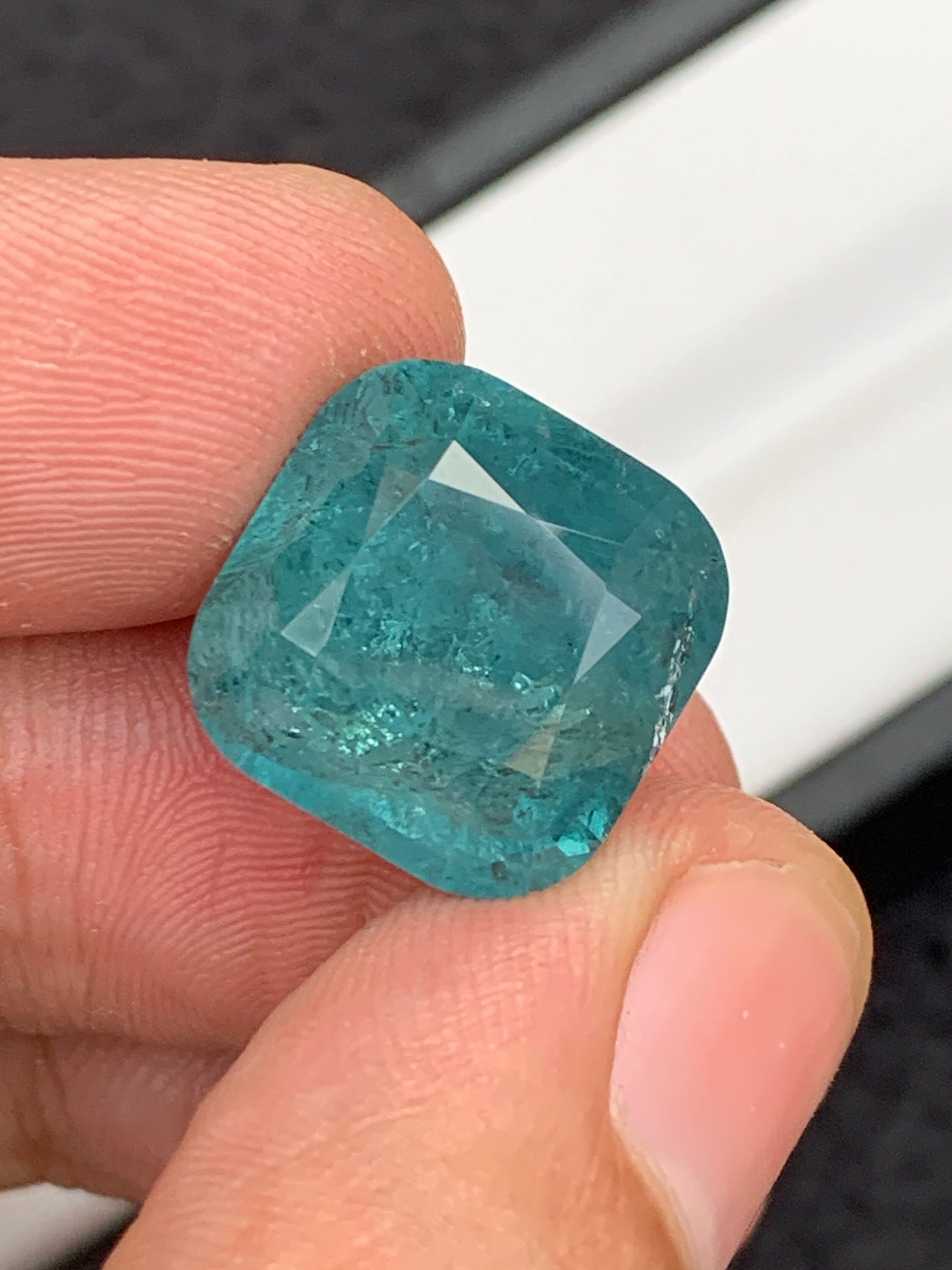 Blue tourmaline 16 carat