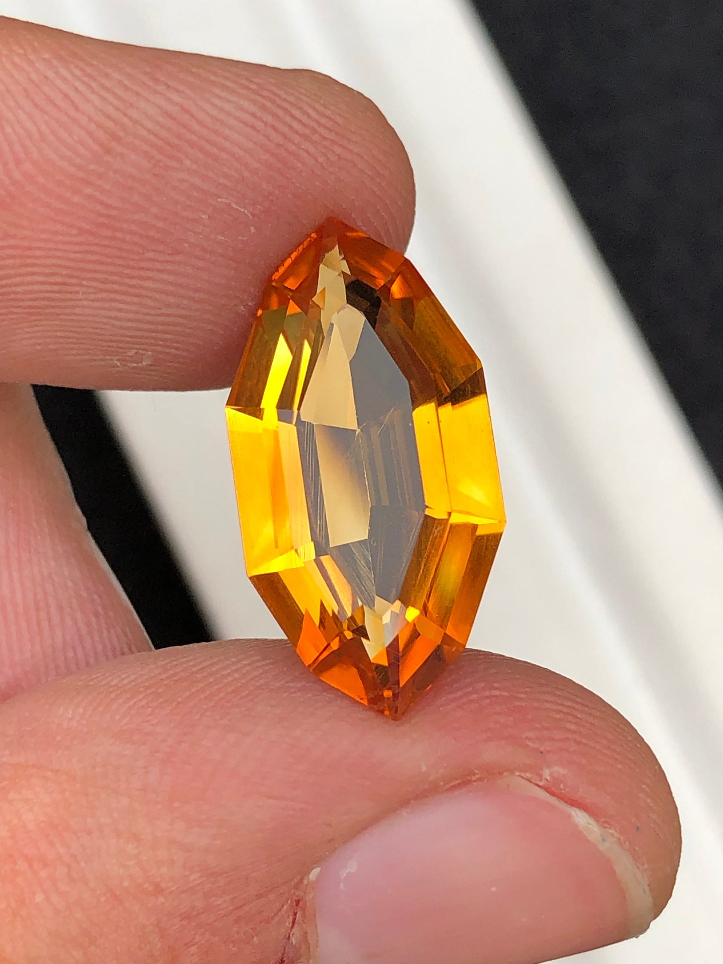 Marquis shape madrine citrine 6.70 carat