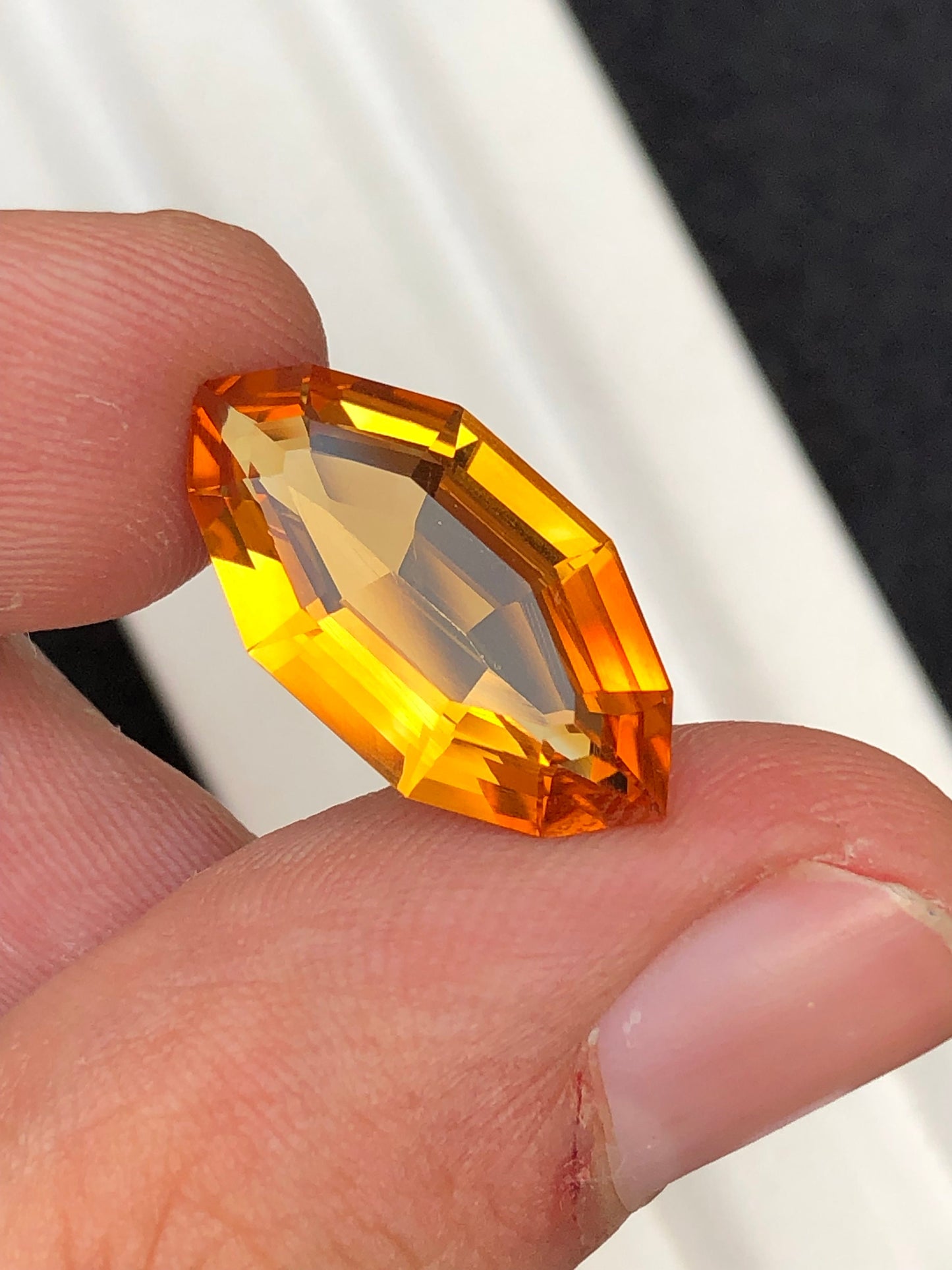 Marquis shape madrine citrine 6.70 carat