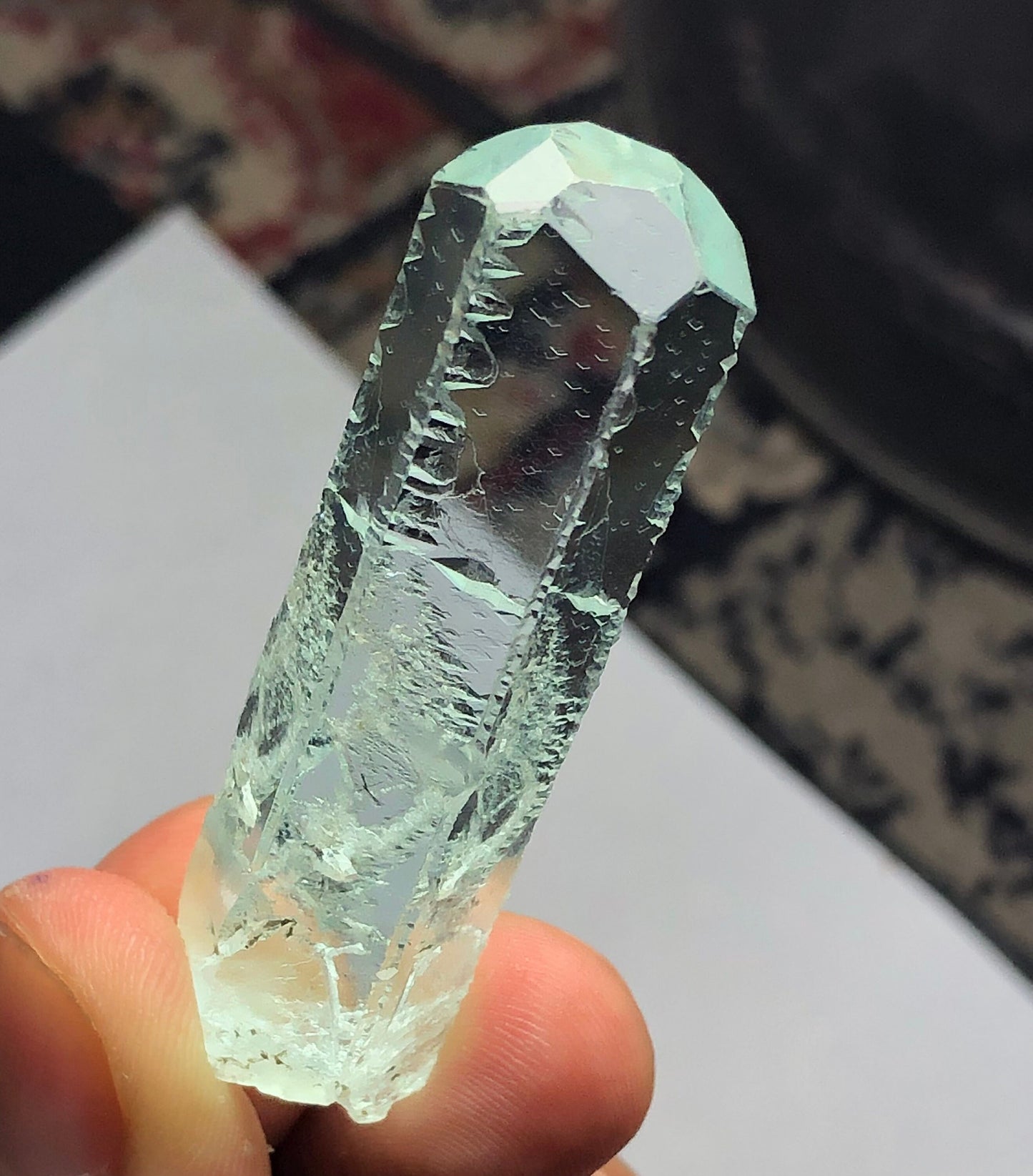 Natural facet grade Aquamarine crystal 103 carat