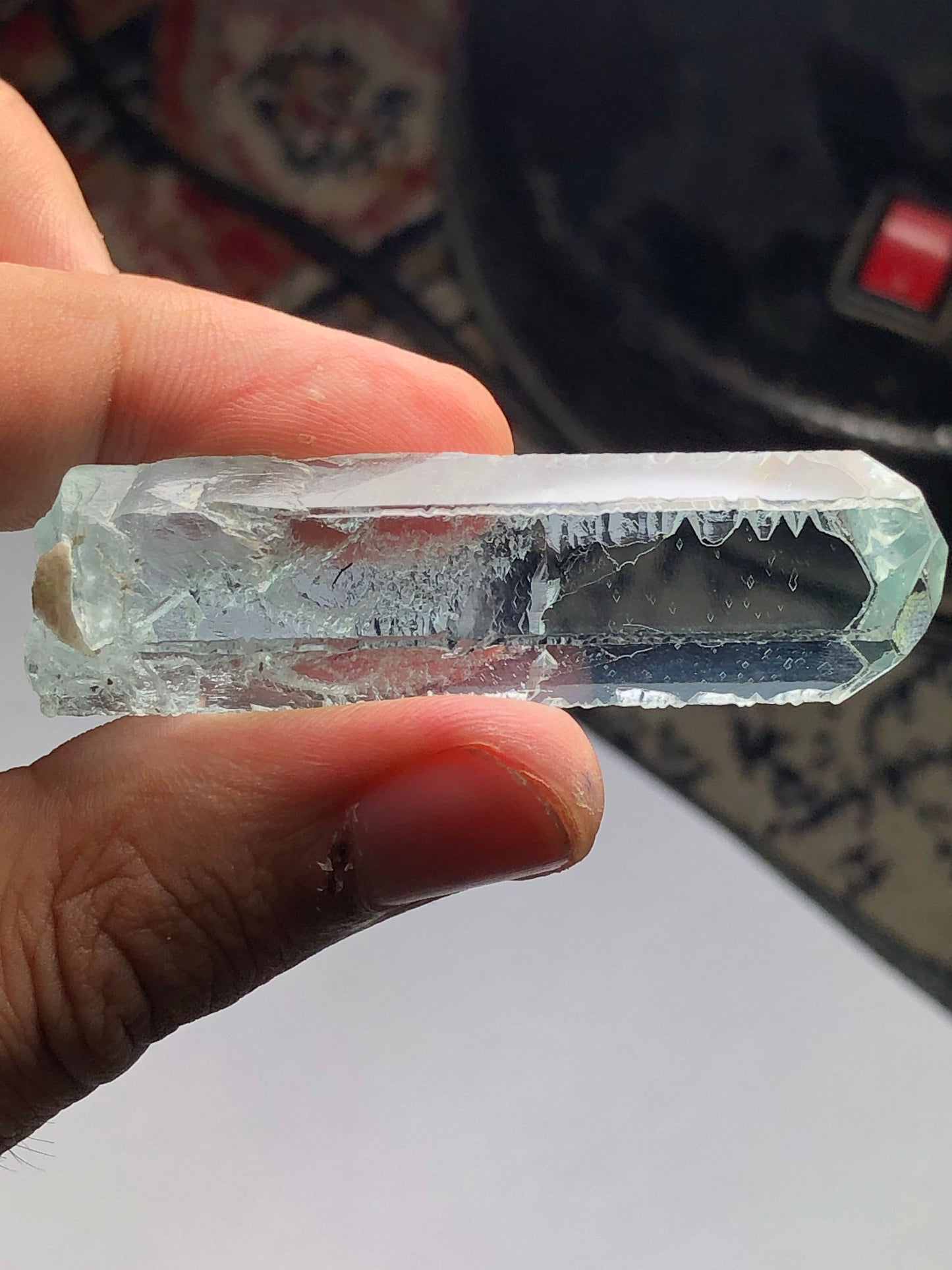 Natural facet grade Aquamarine crystal 103 carat