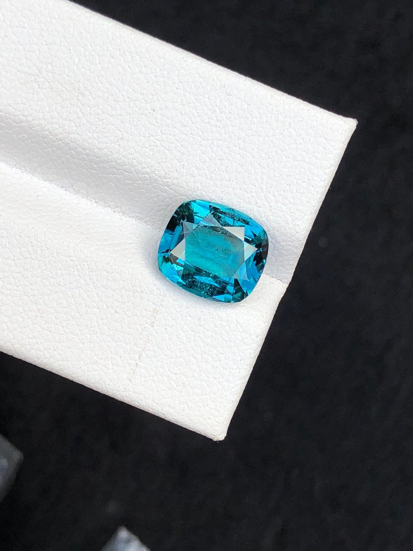 Neon blue tourmaline 3.75 carat