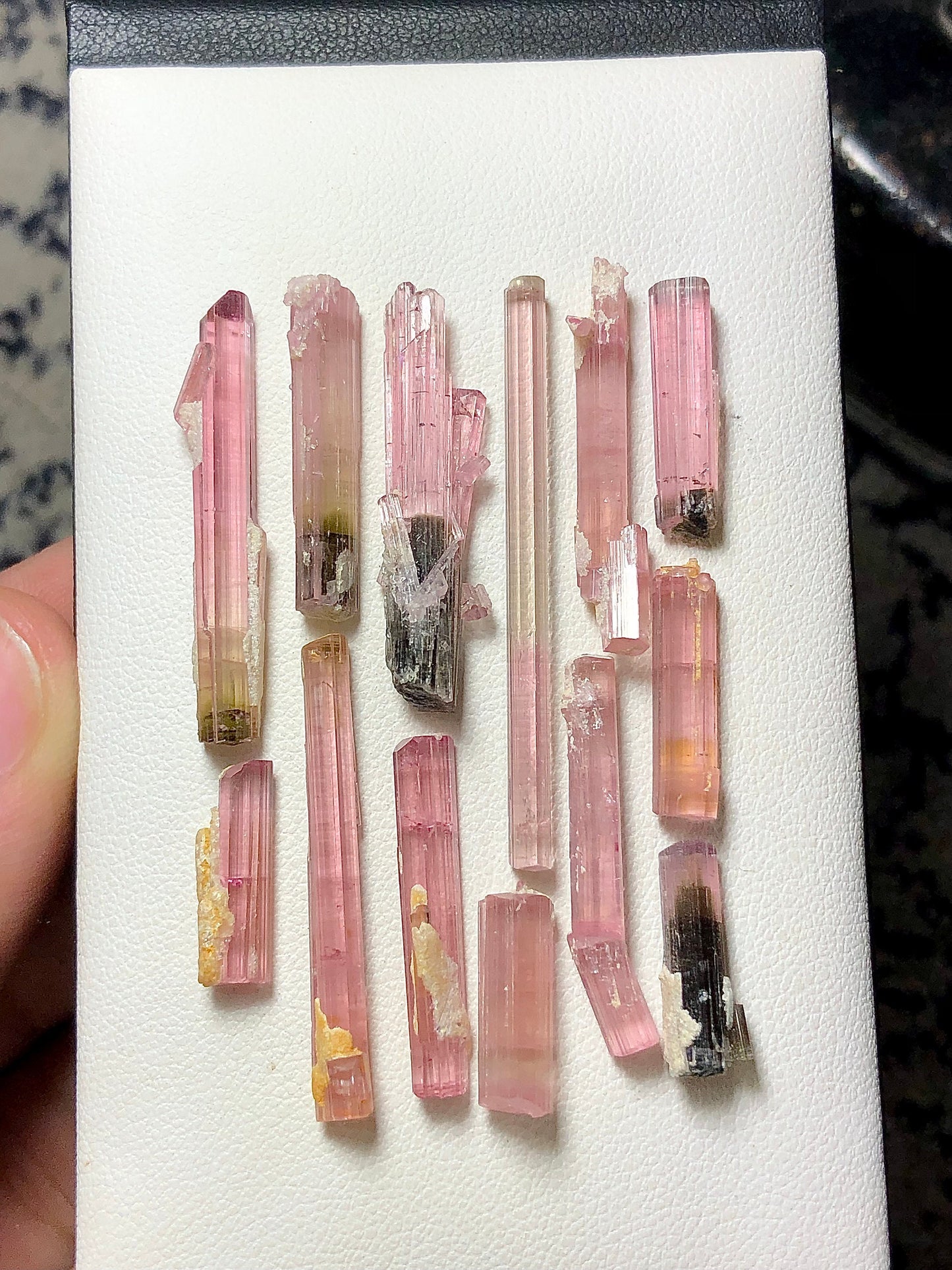 54 carats natural tourmaline crystals origin Afghanistan