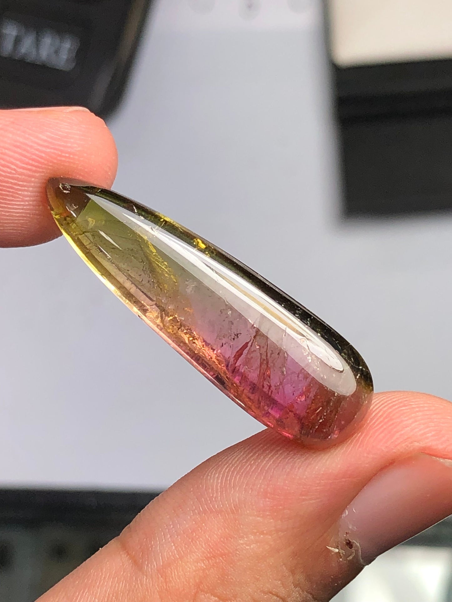 Natural Tourmaline cabochon 17.80 carat