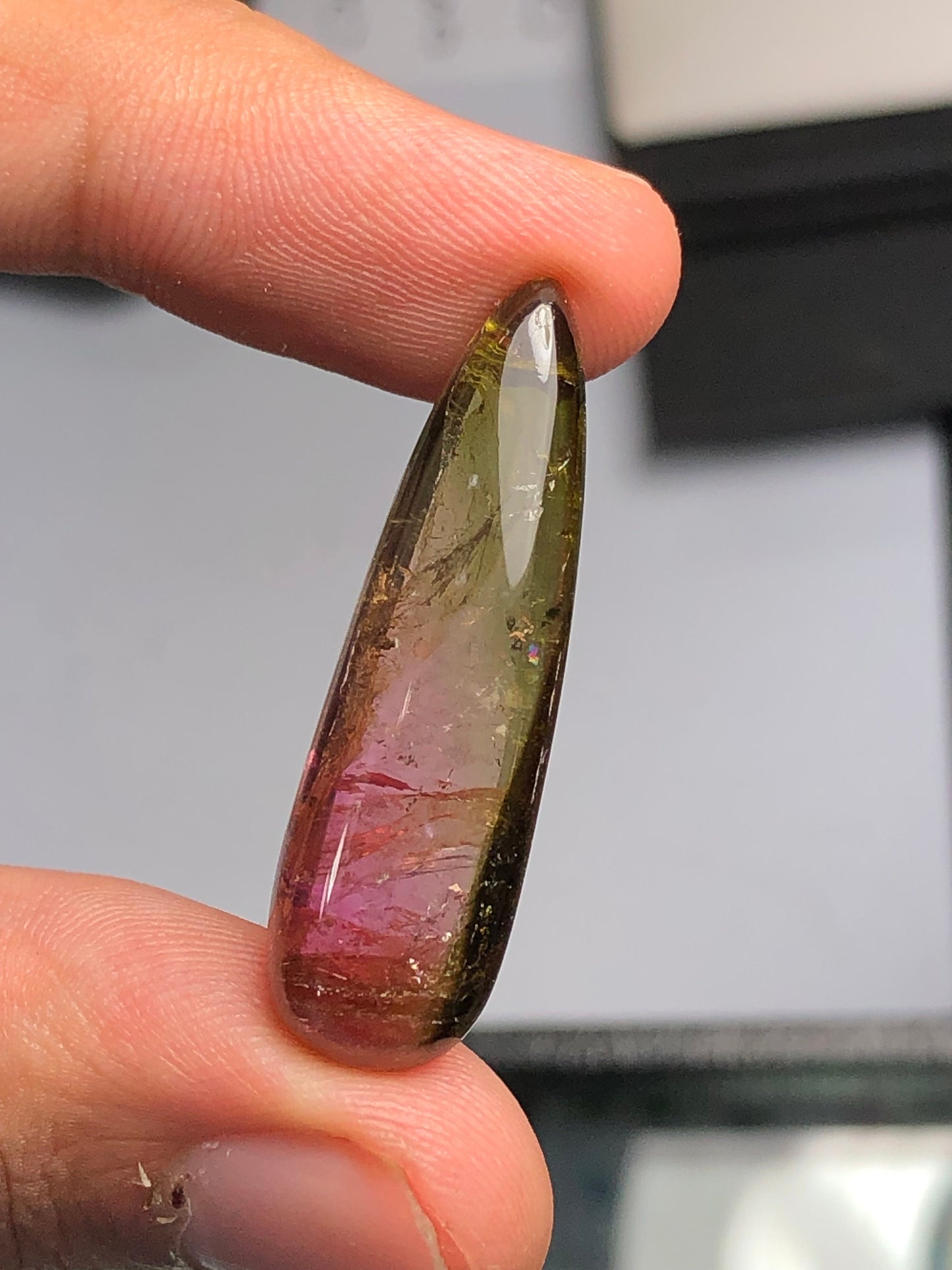 Natural Tourmaline cabochon 17.80 carat