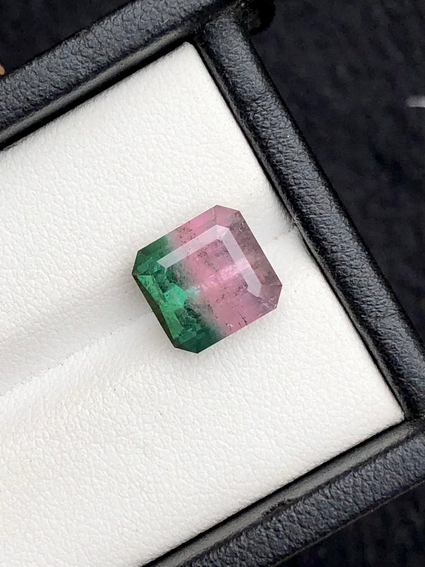 4.55 carat watermelon tourmaline origin Afghanistan dimension:9*9*7mm