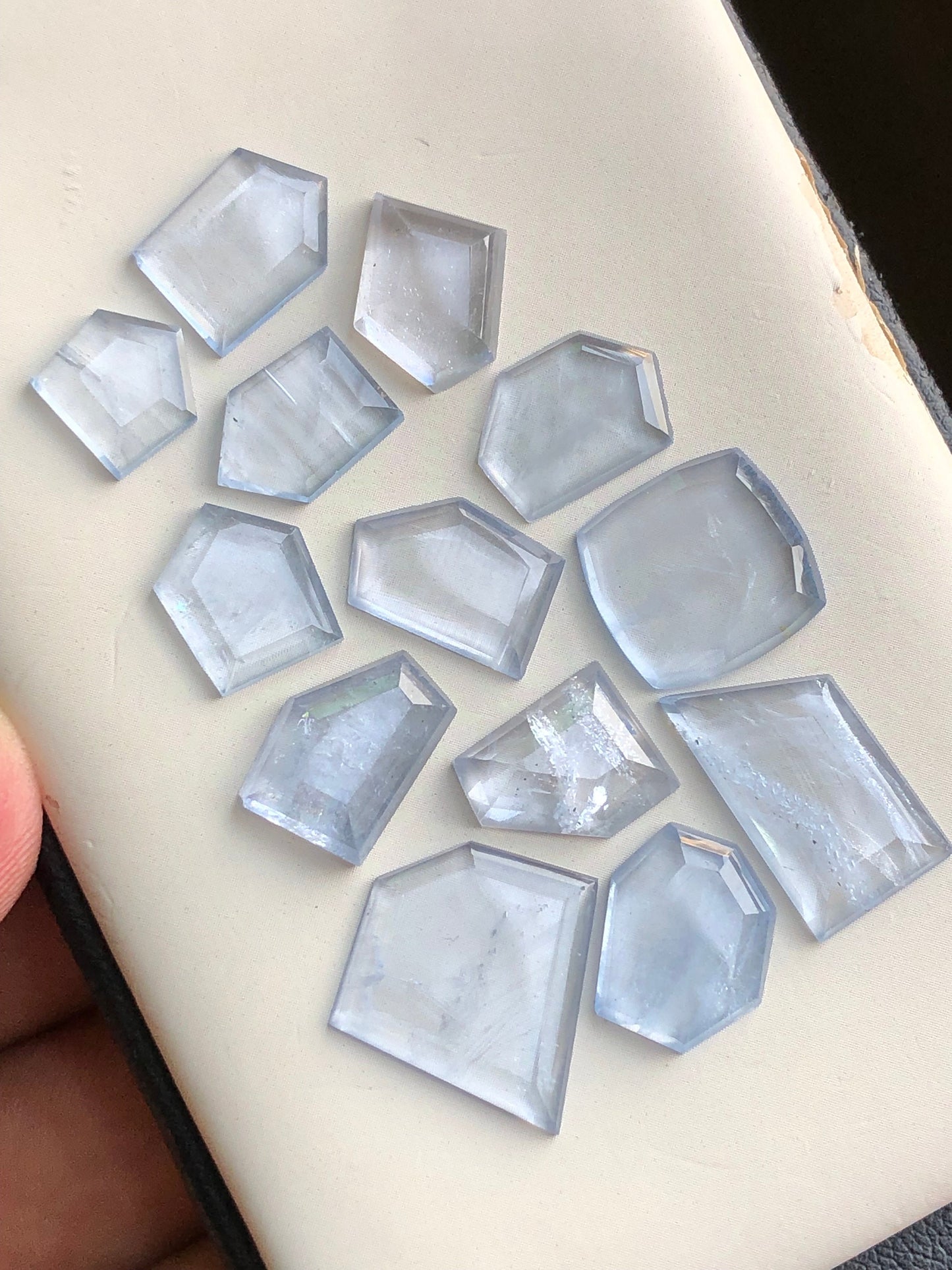 Ghoshanite rose cuts 37.20 carats