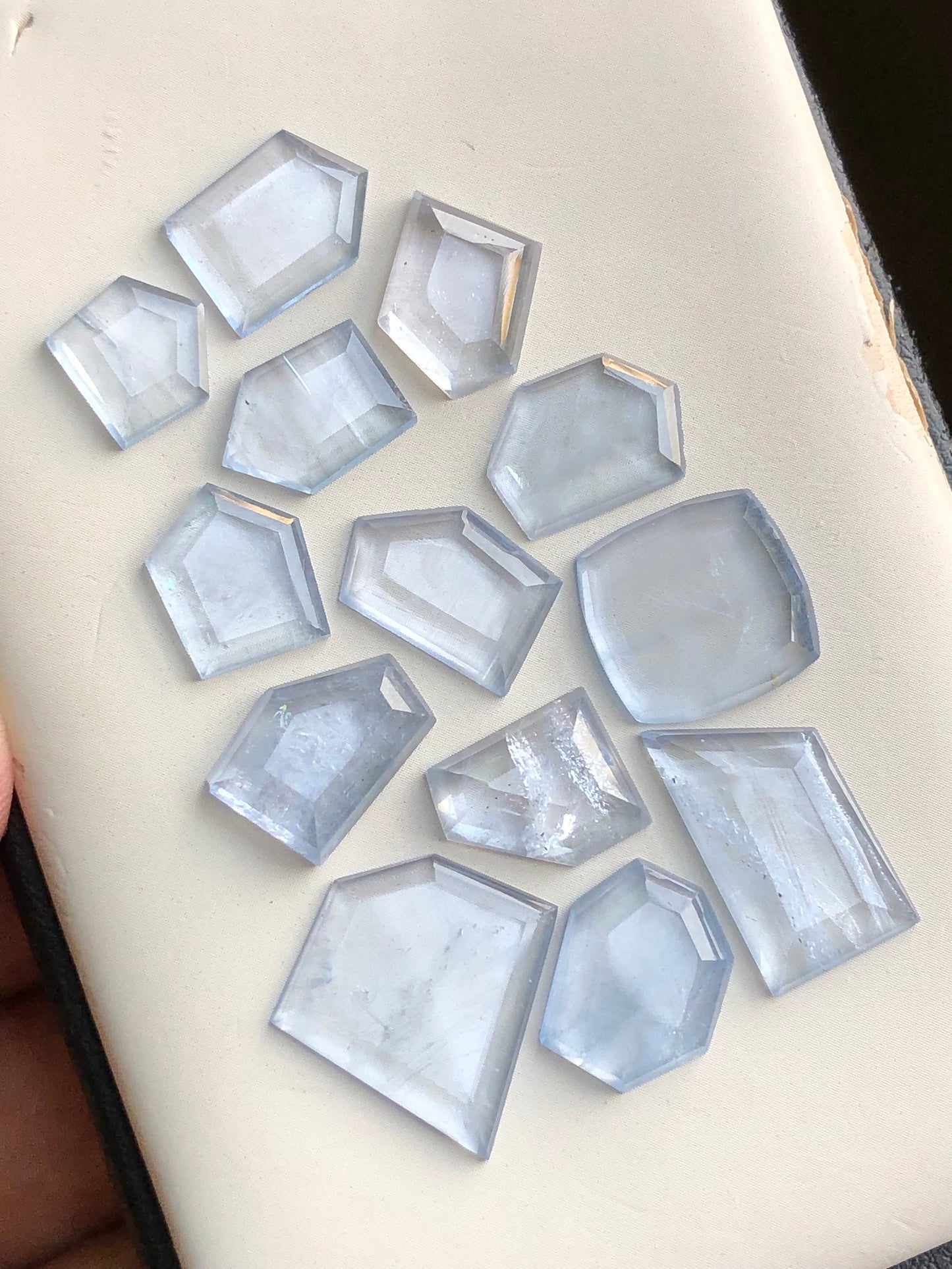 Ghoshanite rose cuts 37.20 carats