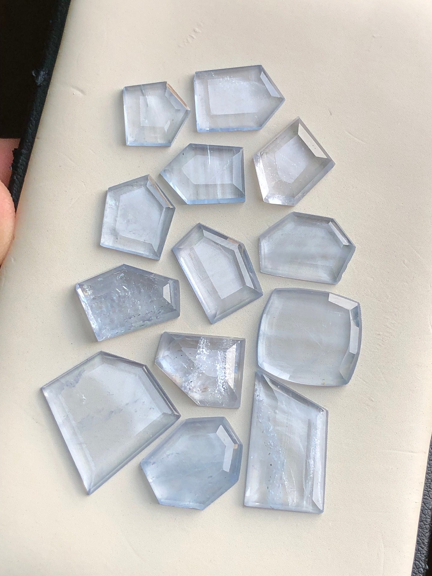 Ghoshanite rose cuts 37.20 carats