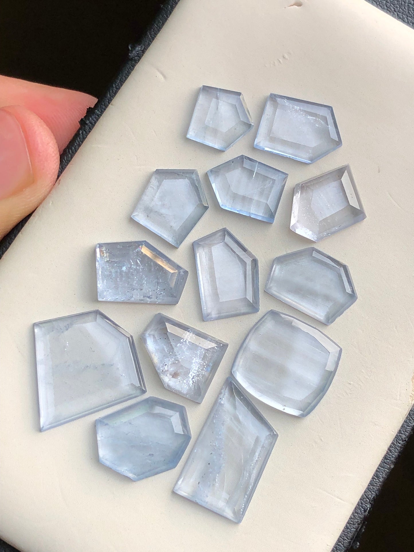 Ghoshanite rose cuts 37.20 carats