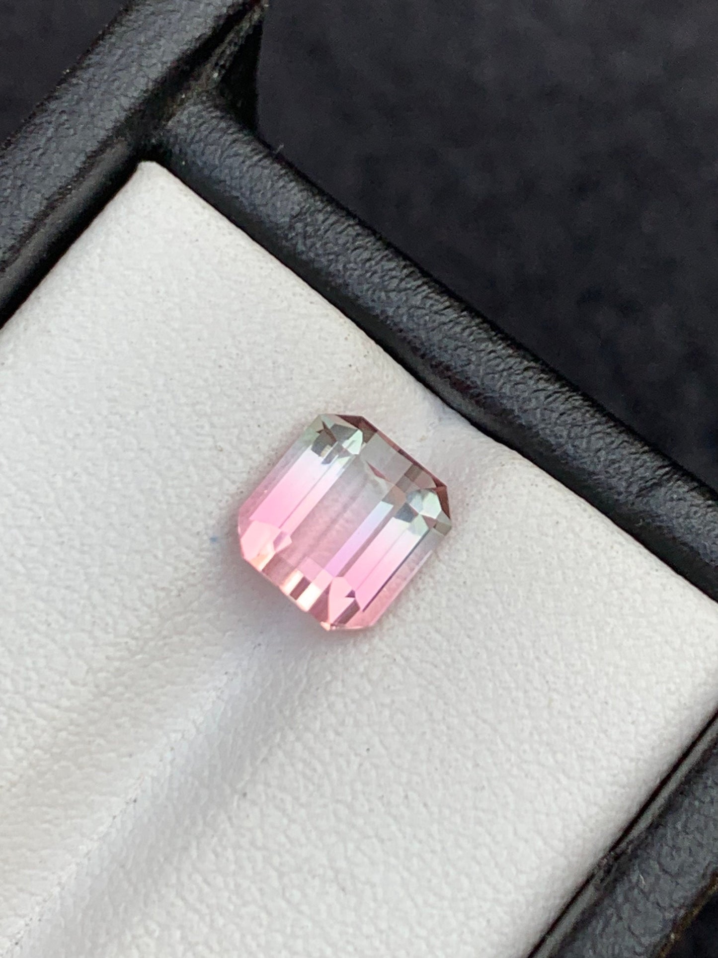 Natural Bi colour tourmaline 2.30 carat