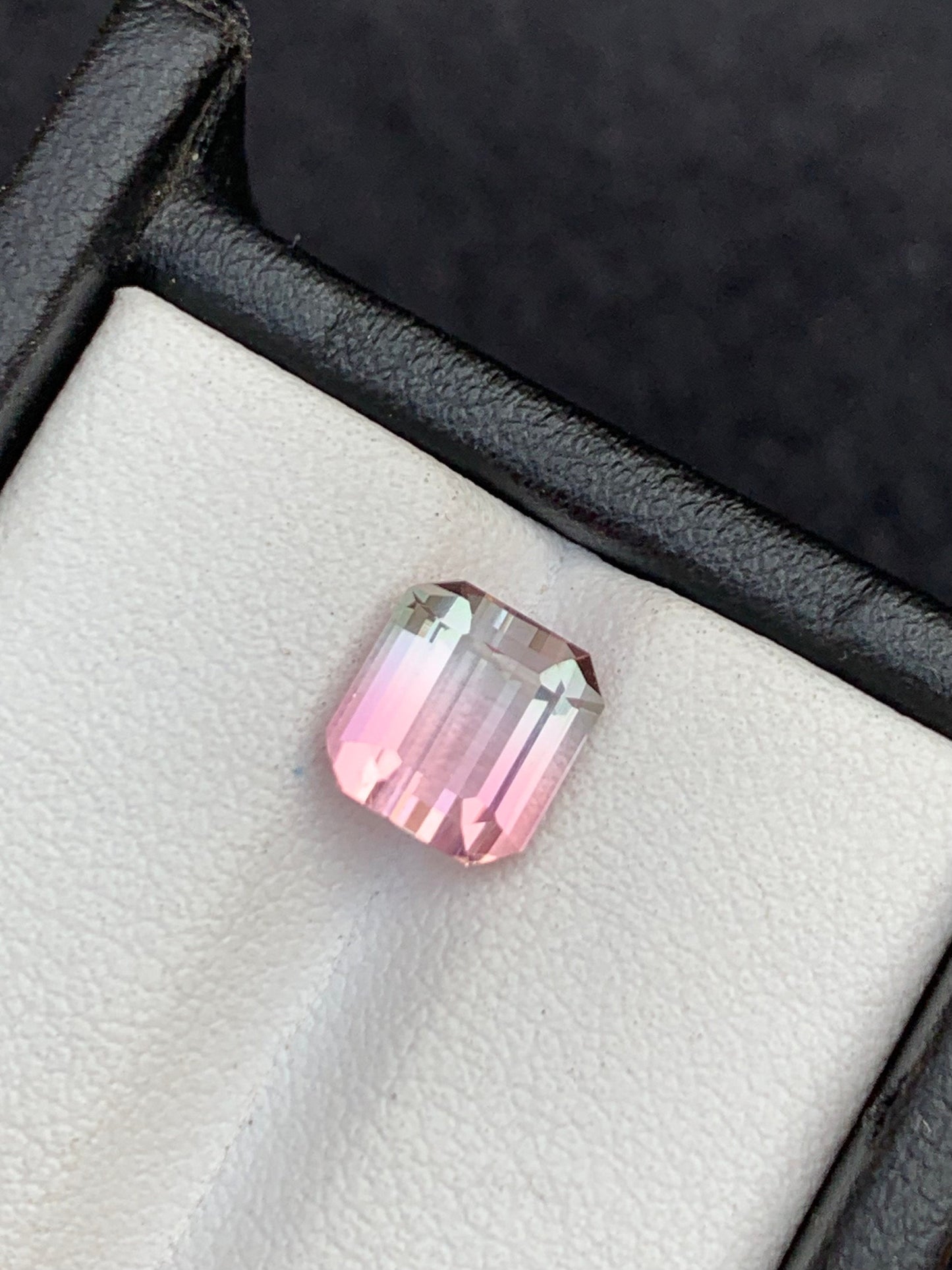 Natural Bi colour tourmaline 2.30 carat