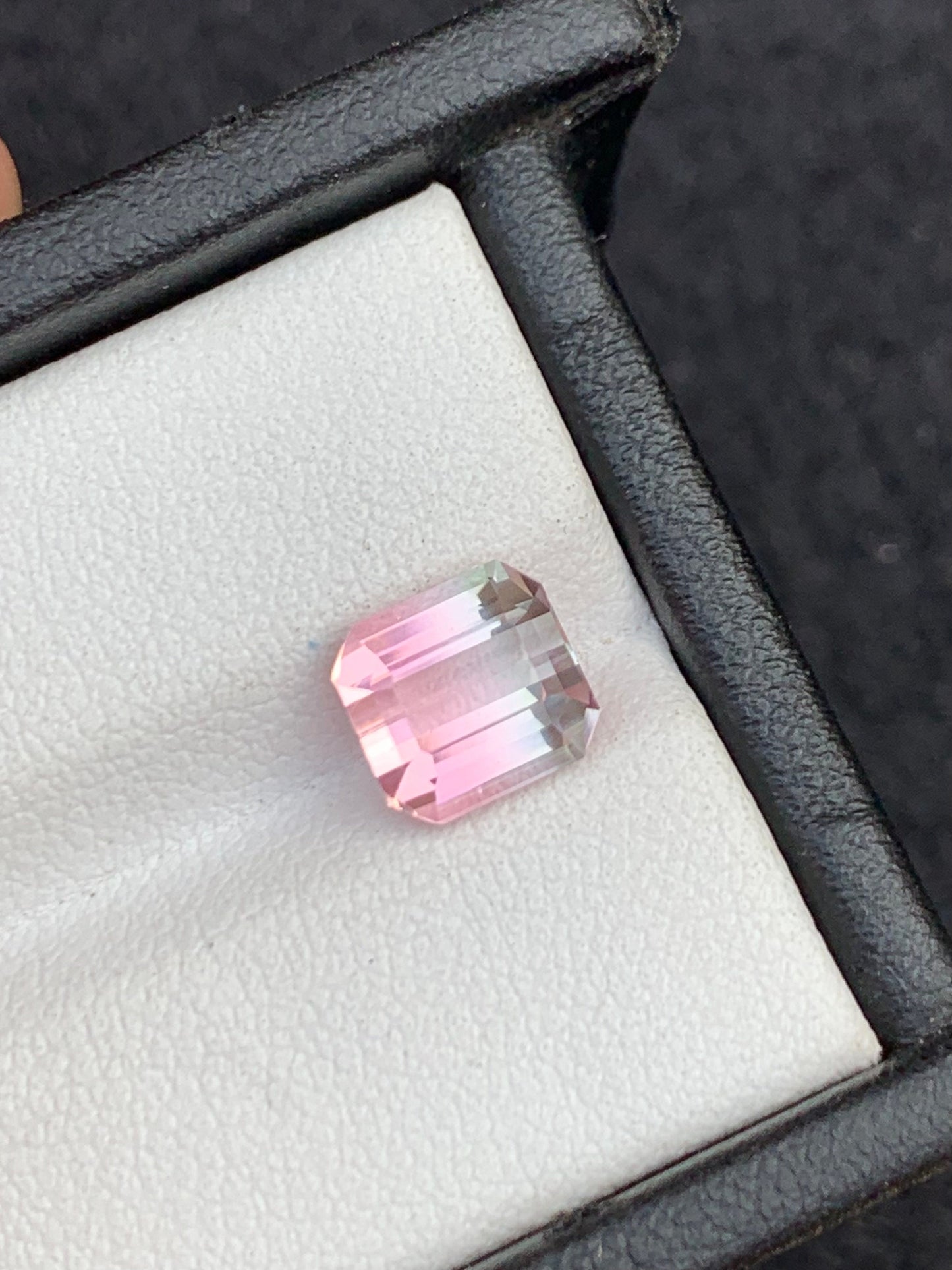 Natural Bi colour tourmaline 2.30 carat