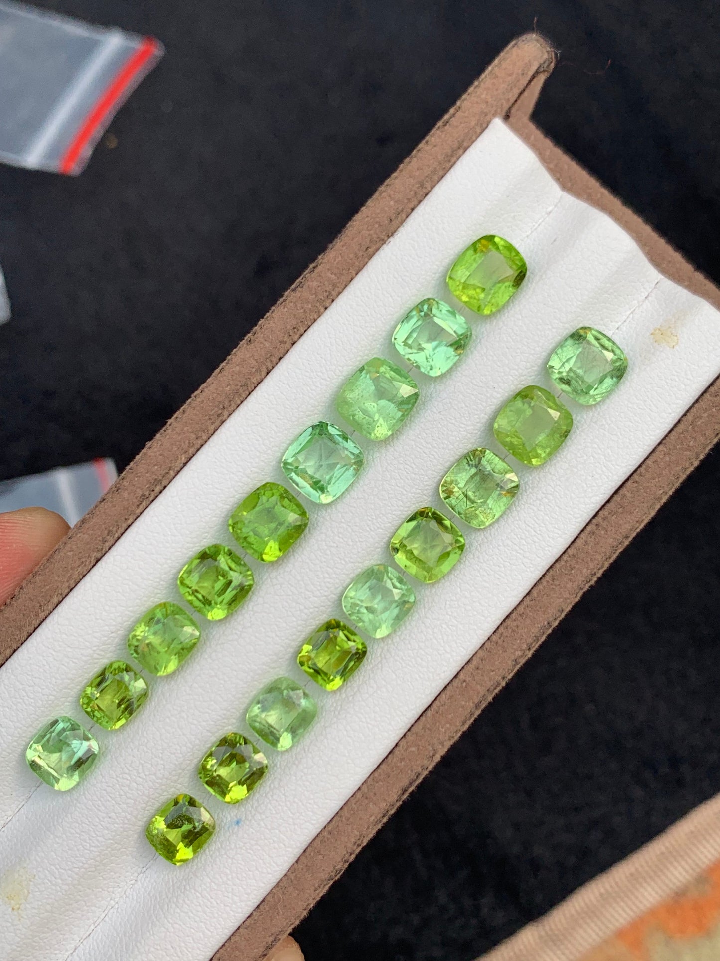 Natural peridot lot 29 carats