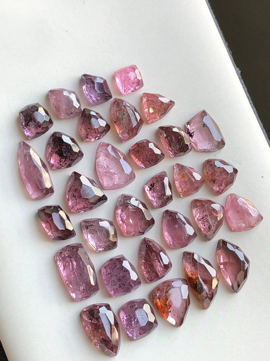 Spinal rose cuts lot origin Afghanistan badakhshan mines 46.70 carats