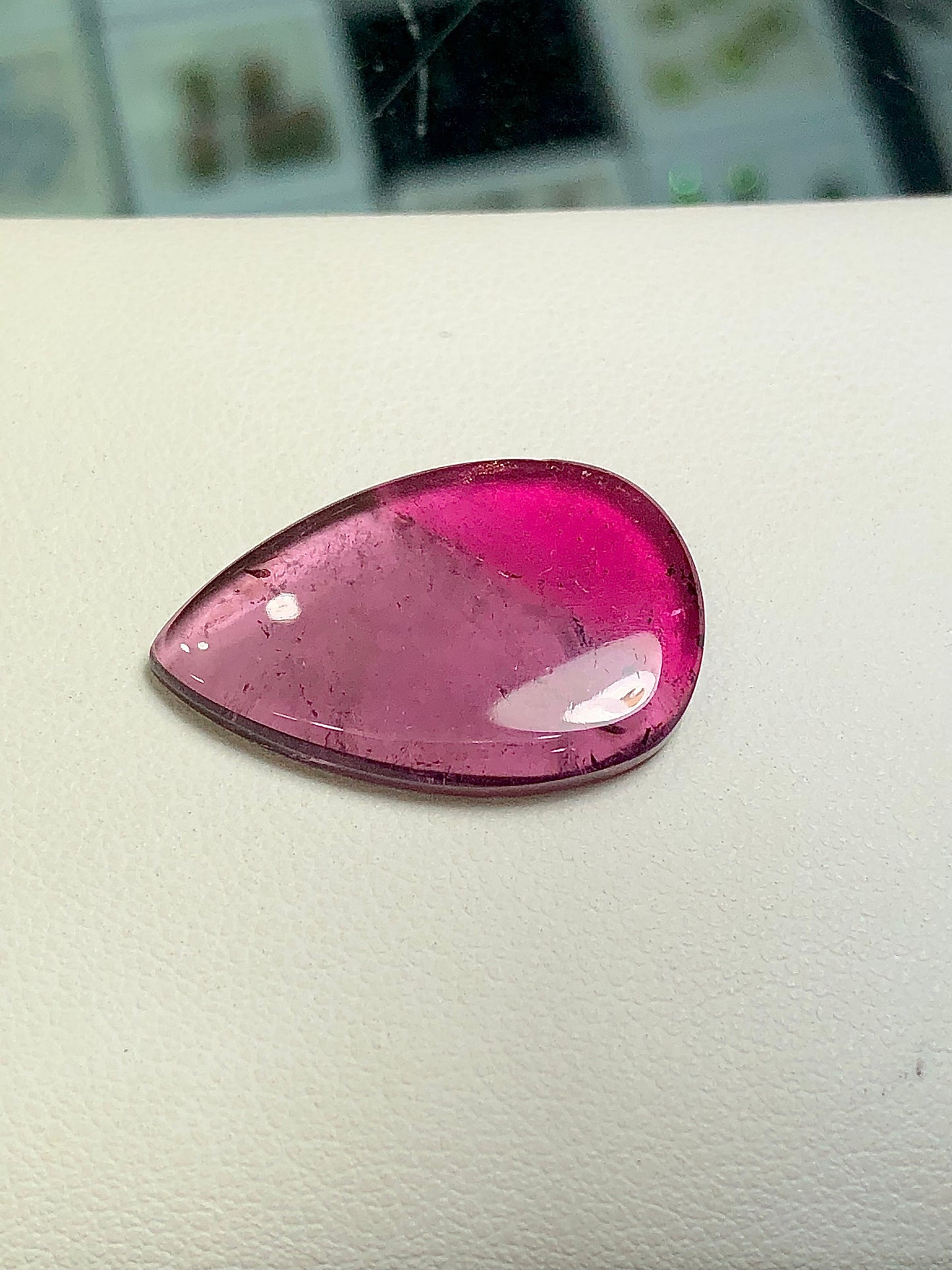 14.50 carat sweet bi colour tourmaline origin Afghanistan