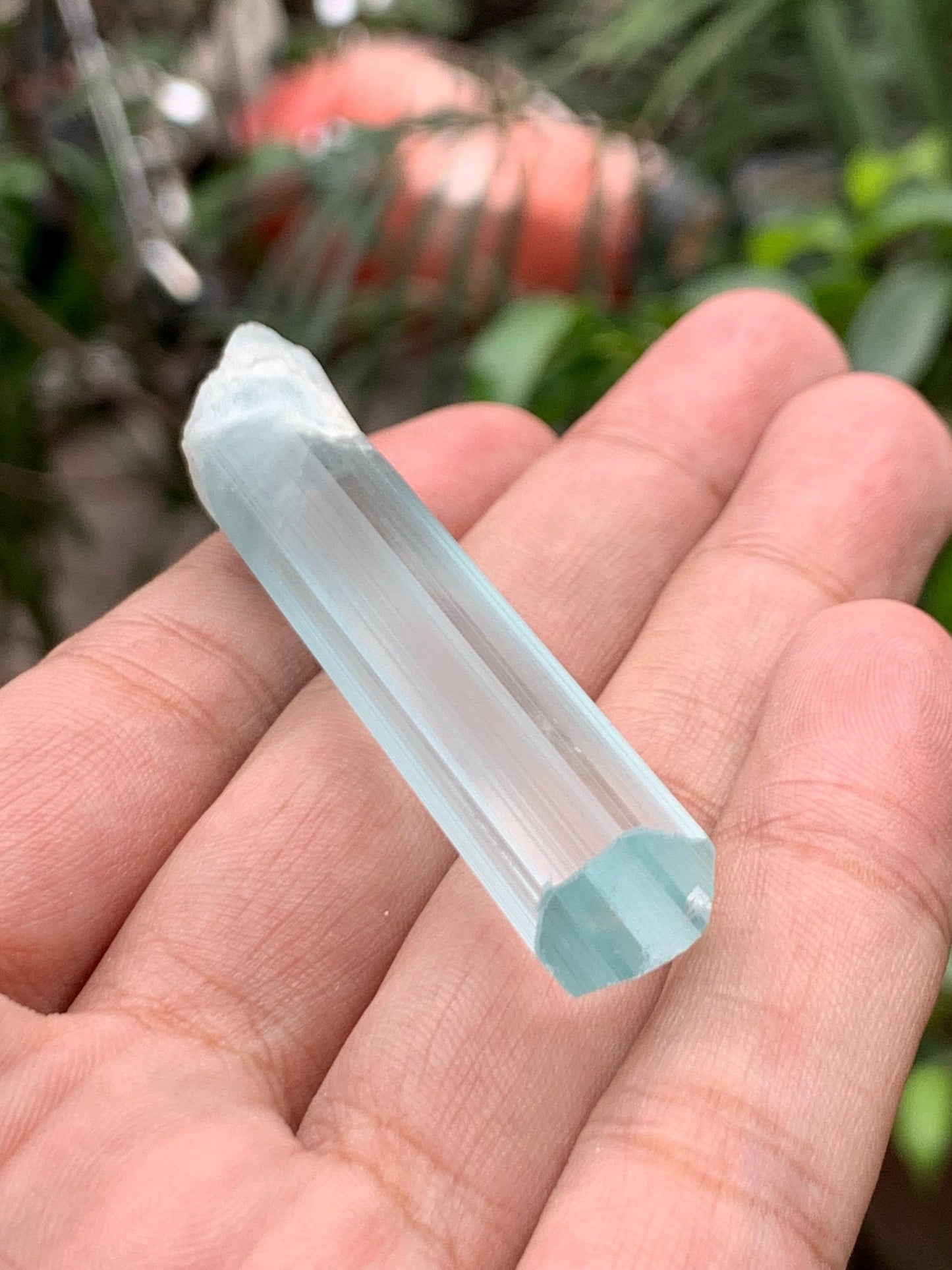 18 gram natural aquamarine crystal