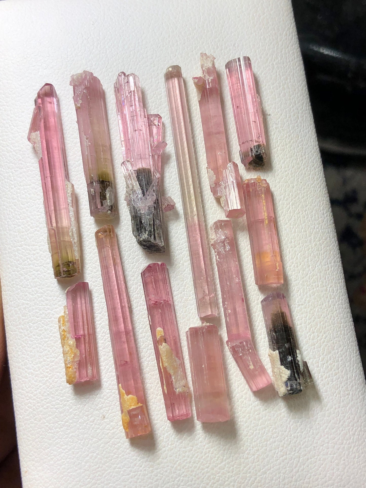 54 carats natural tourmaline crystals origin Afghanistan