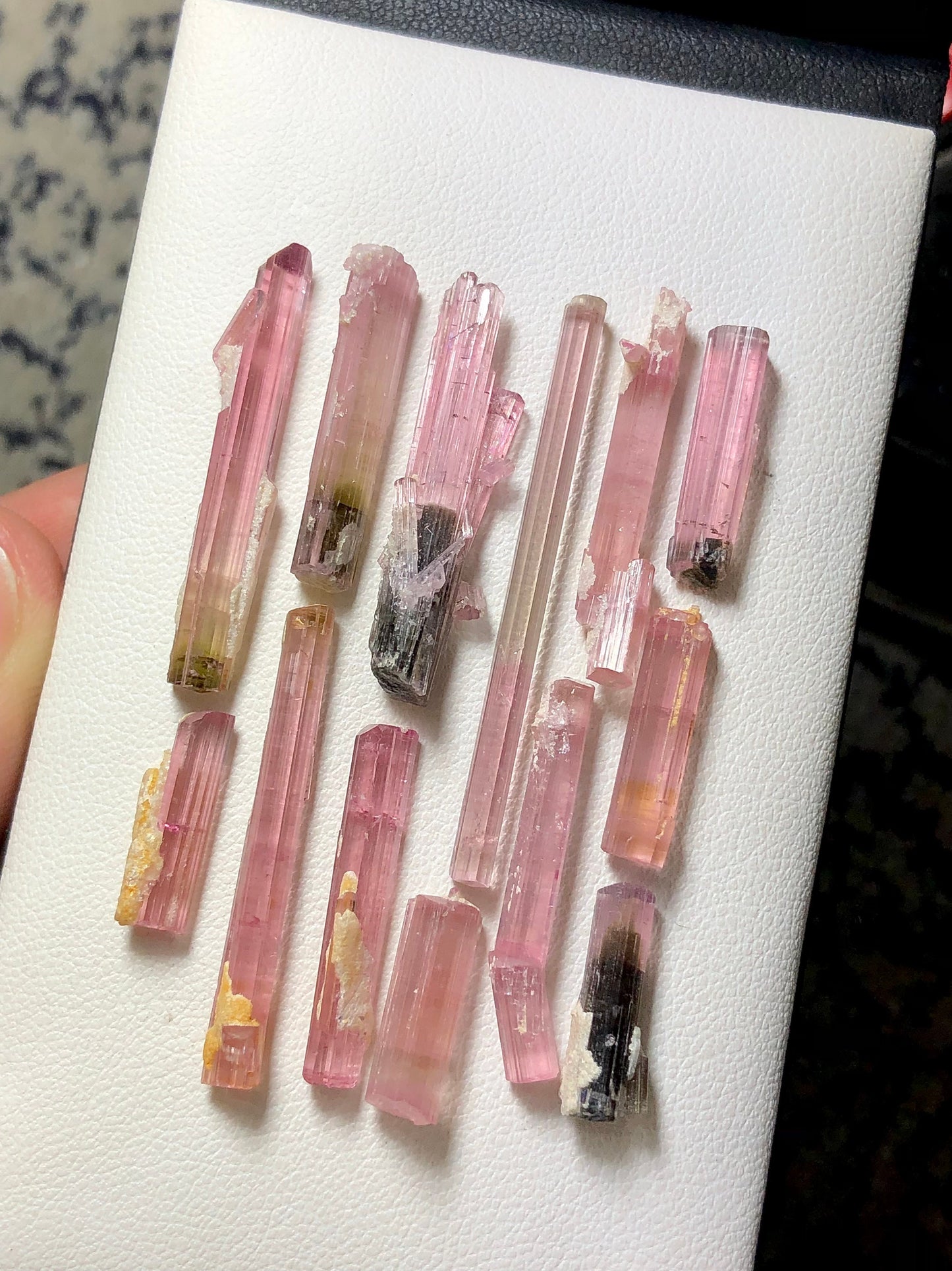 54 carats natural tourmaline crystals origin Afghanistan