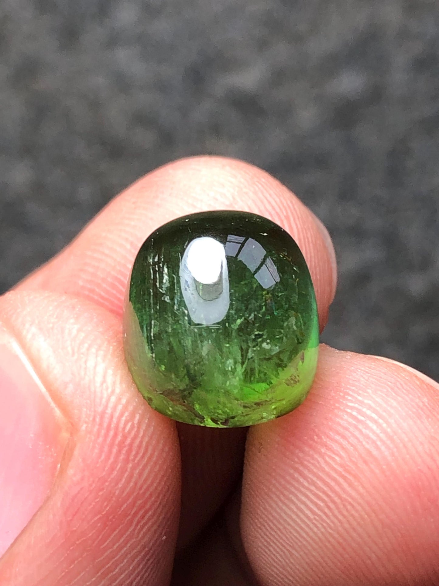 9.15 carat tourmaline cabochon origin Afghanistan kunar mines