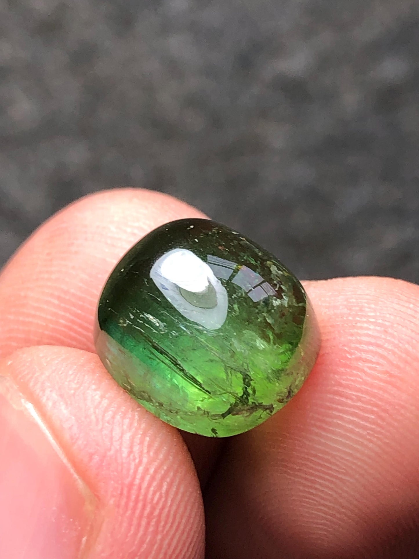 9.15 carat tourmaline cabochon origin Afghanistan kunar mines