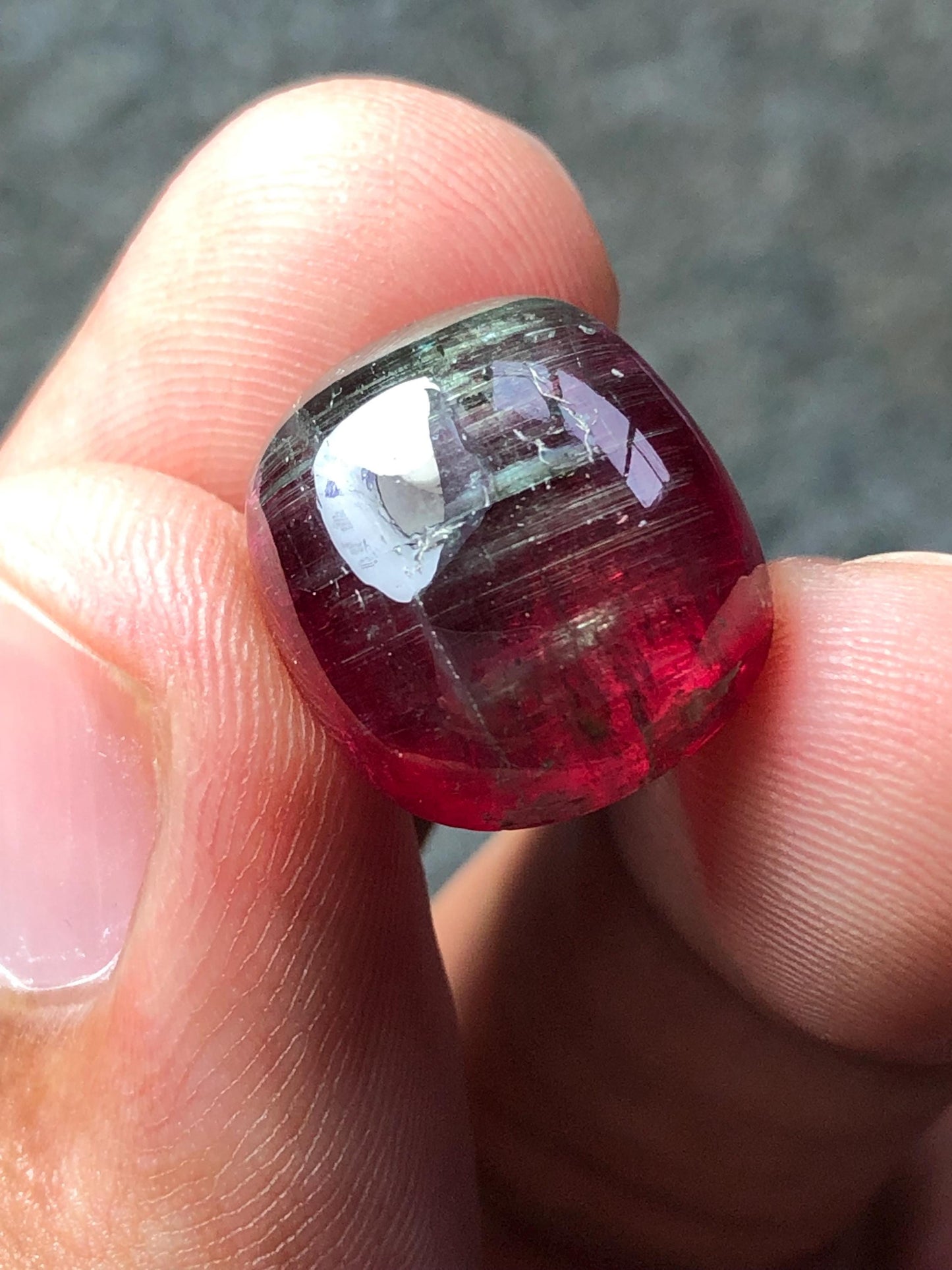 16.60 carats Tourmaline cabochon origin Afghanistan kunar mines