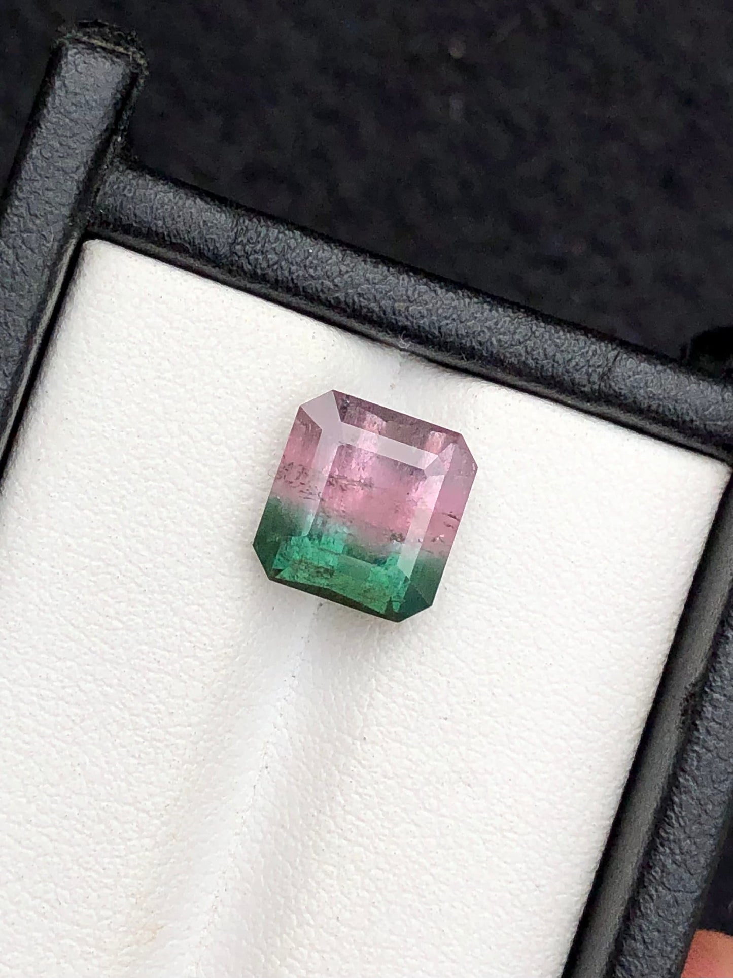 4.55 carat watermelon tourmaline origin Afghanistan dimension:9*9*7mm