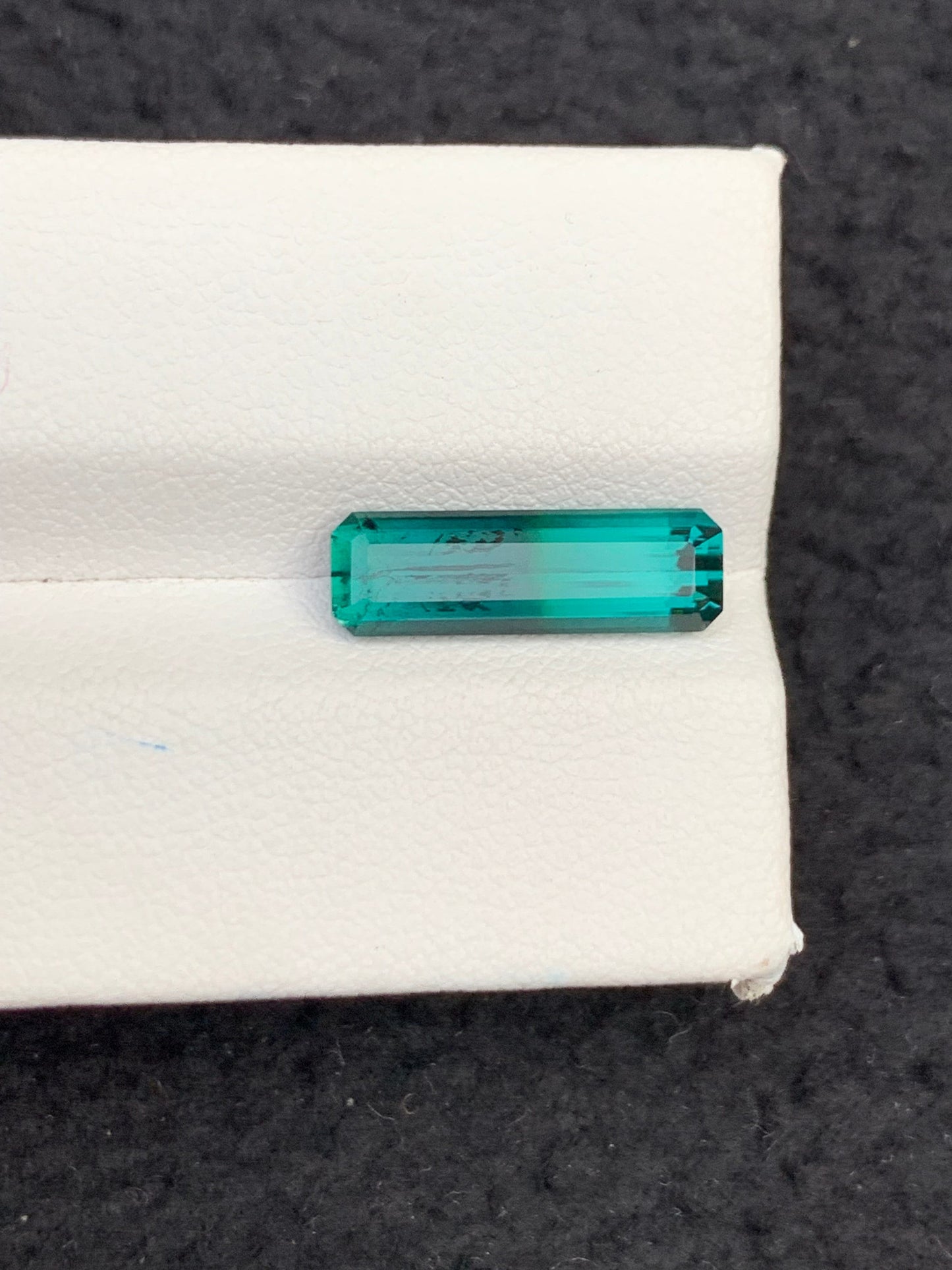 3.10 carat blue tourmaline origin Afghanistan dimension:15.6*5*4mm