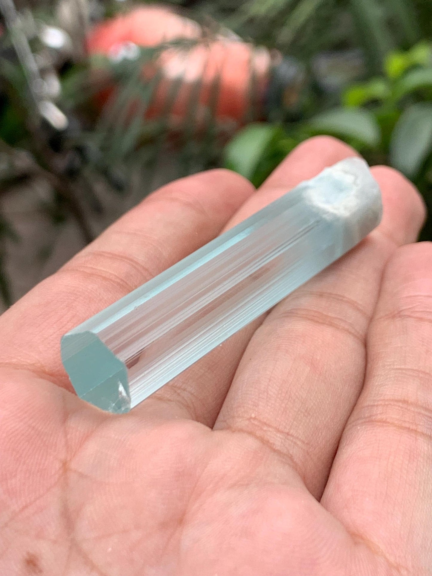 18 gram natural aquamarine crystal