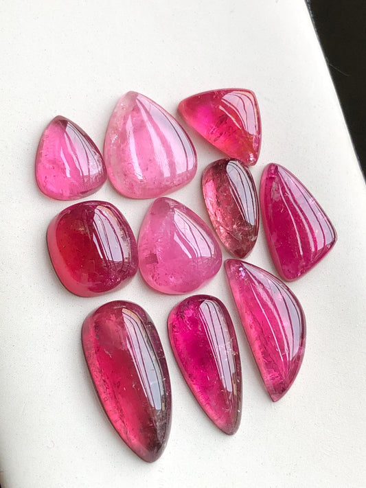 53.40 carats pink tourmaline cabochons lot origin Afghanistan kunar mines