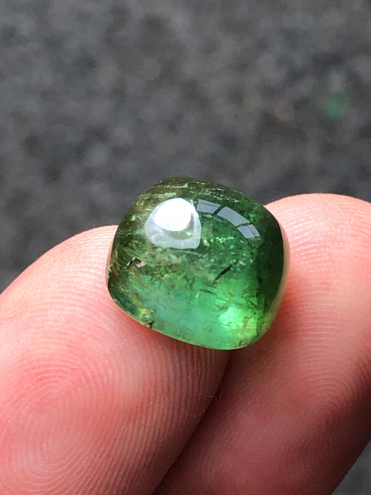 9.15 carat tourmaline cabochon origin Afghanistan kunar mines