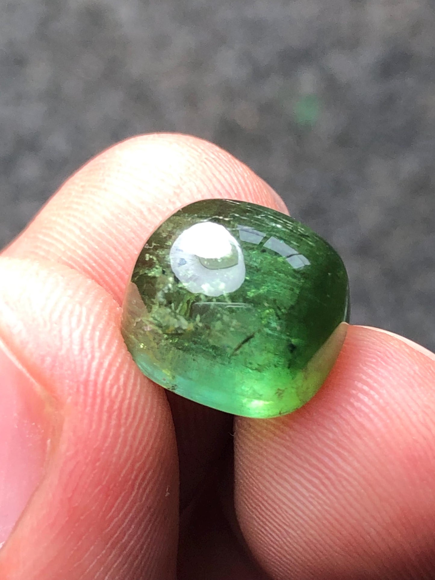 9.15 carat tourmaline cabochon origin Afghanistan kunar mines