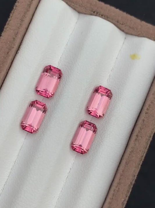 Mint tourmalines 23.50 carats