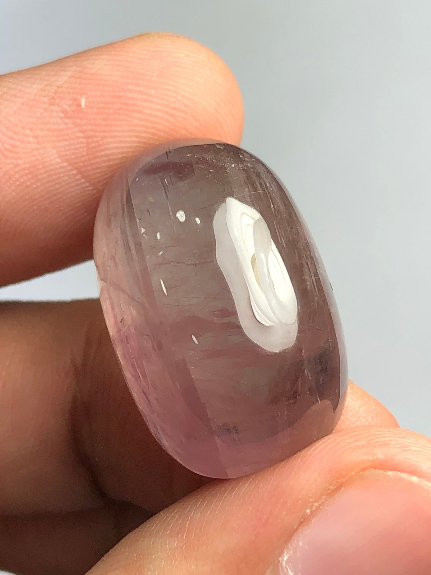 51.70 carat rare daispore cabochon origin Afghanistan Goshta ragha mine dimension:25*17*12mm