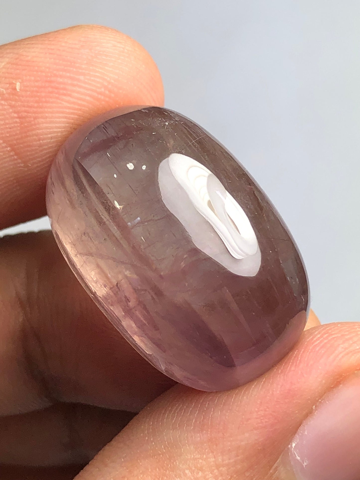 51.70 carat rare daispore cabochon origin Afghanistan Goshta ragha mine dimension:25*17*12mm